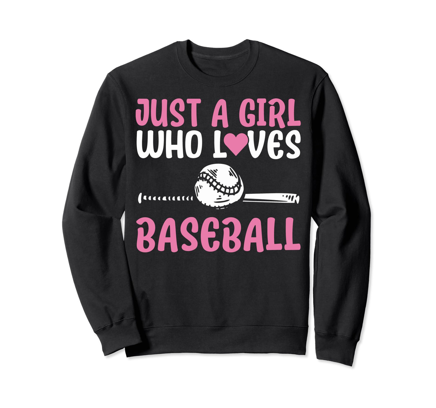 Baseball Season Just Who Loves Sweatshirt - Casual Everyday Wear Unisex - T-Shirt, Sweatshirt, Hoodie