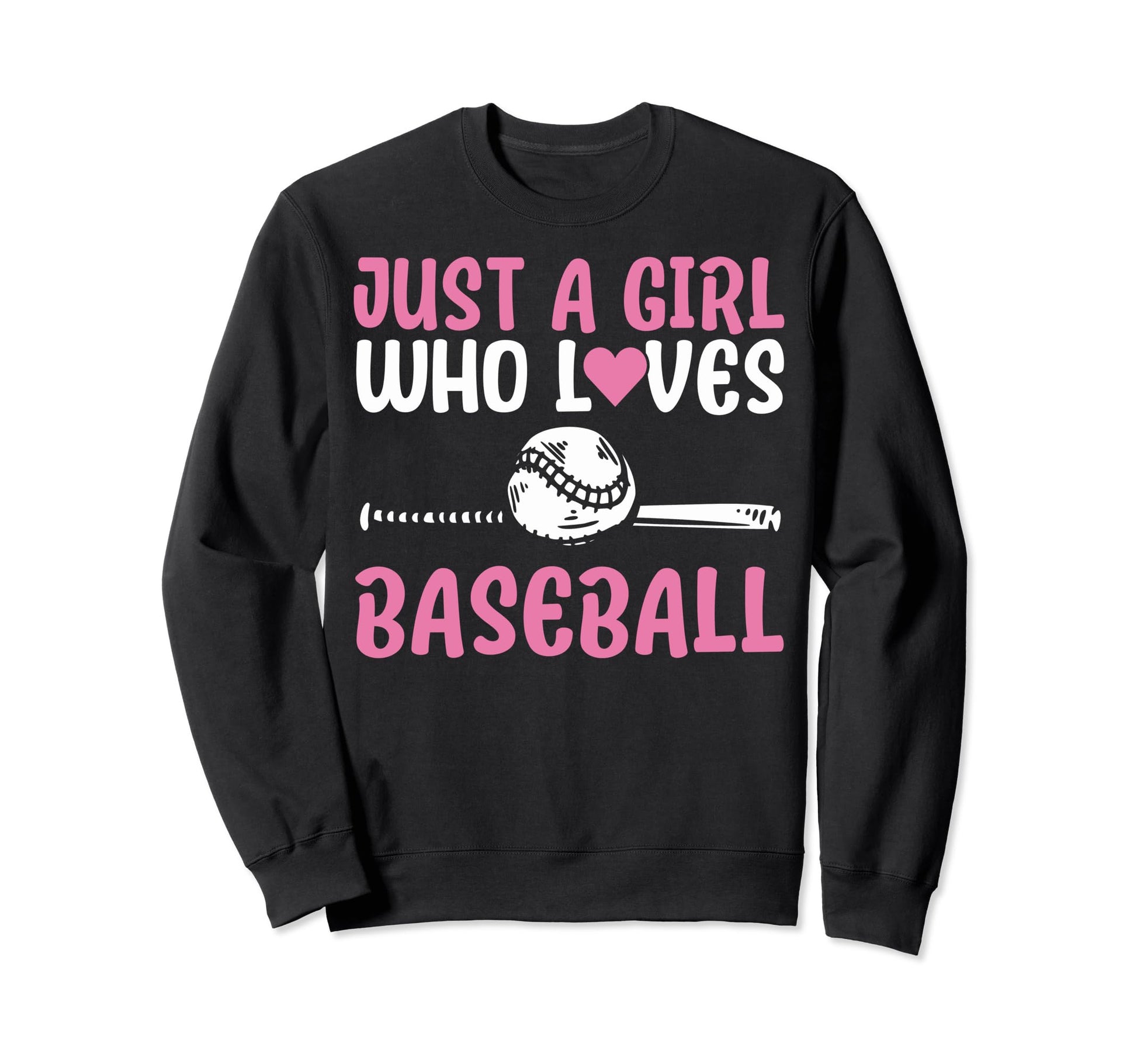 Baseball Season Just Who Loves Sweatshirt - Casual Everyday Wear Unisex - T-Shirt, Sweatshirt, Hoodie