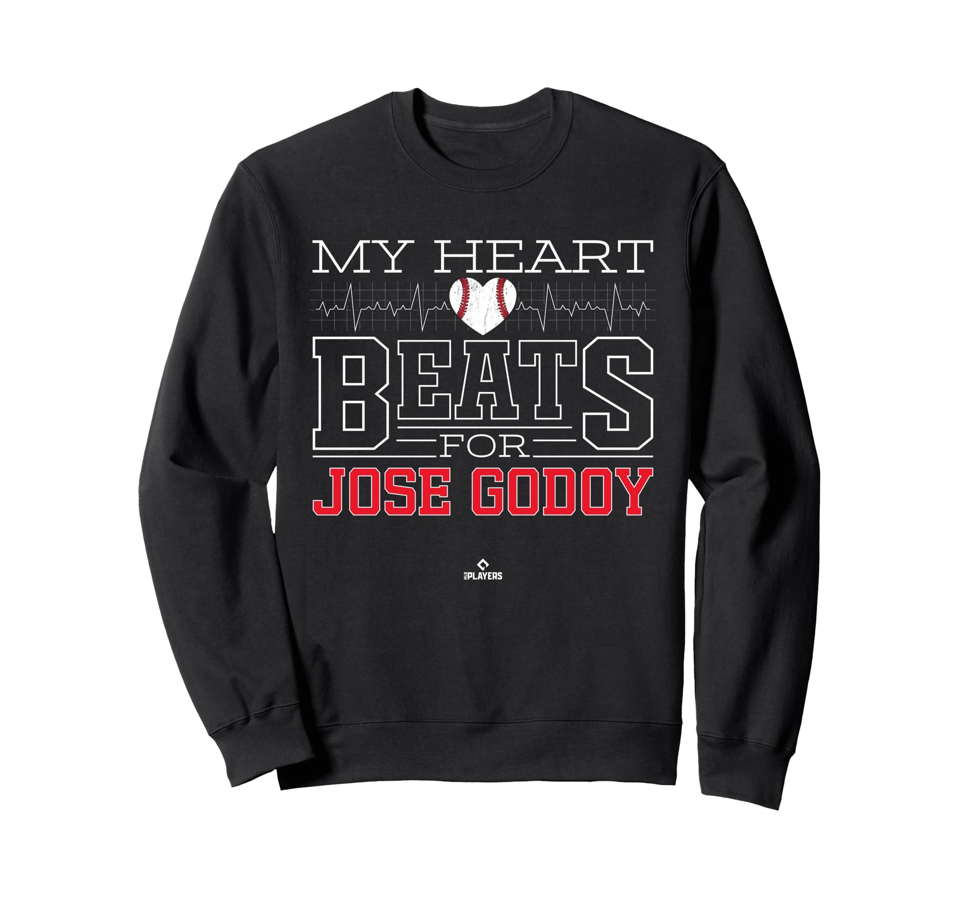 My Heart Beats Jose Godoy Sweatshirt - Casual Everyday Wear Unisex - T-Shirt, Sweatshirt, Hoodie