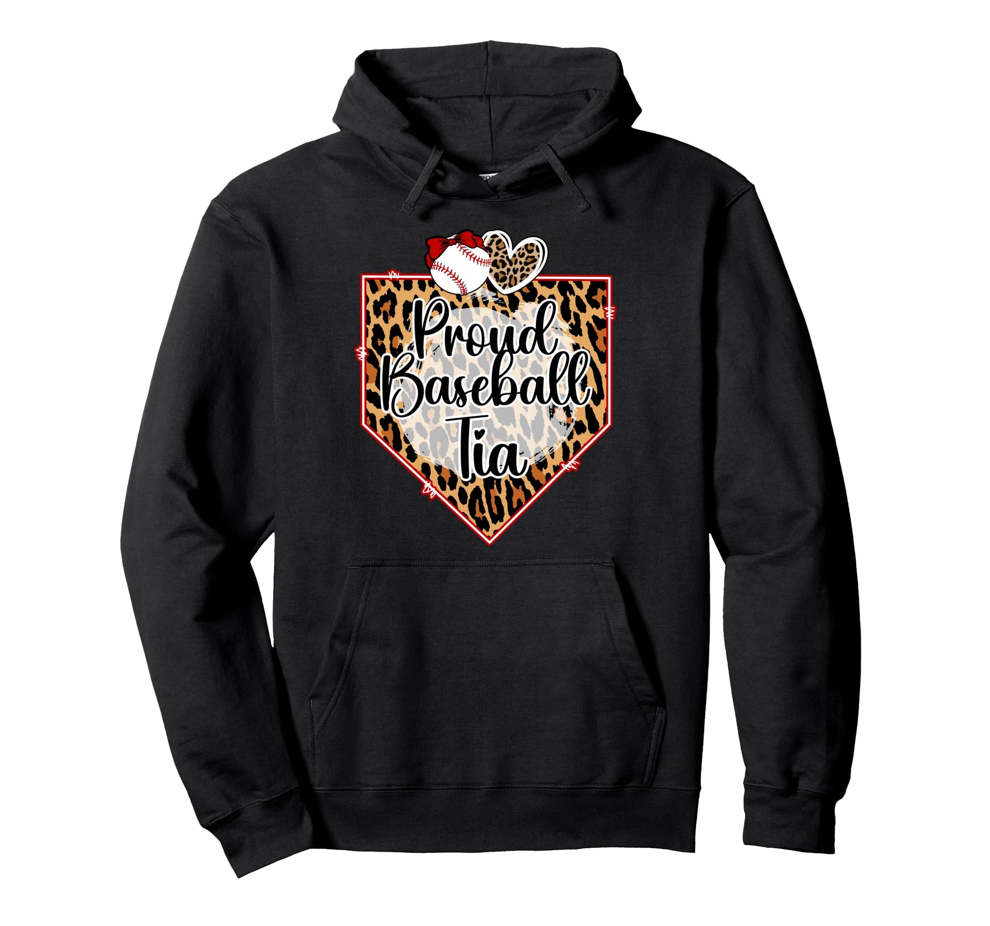 Proud Baseball Tia Baseball Player Tia Hoodie - Graphic Print Unisex - T-Shirt, Sweatshirt, Hoodie