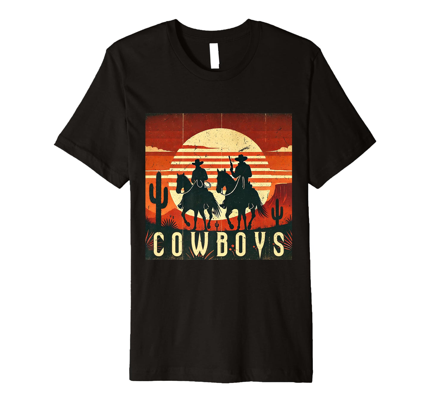 Cowboys Western Country Cowboy T-Shirt - Trendy Graphic for Adults - T-Shirt, Sweatshirt, Hoodie