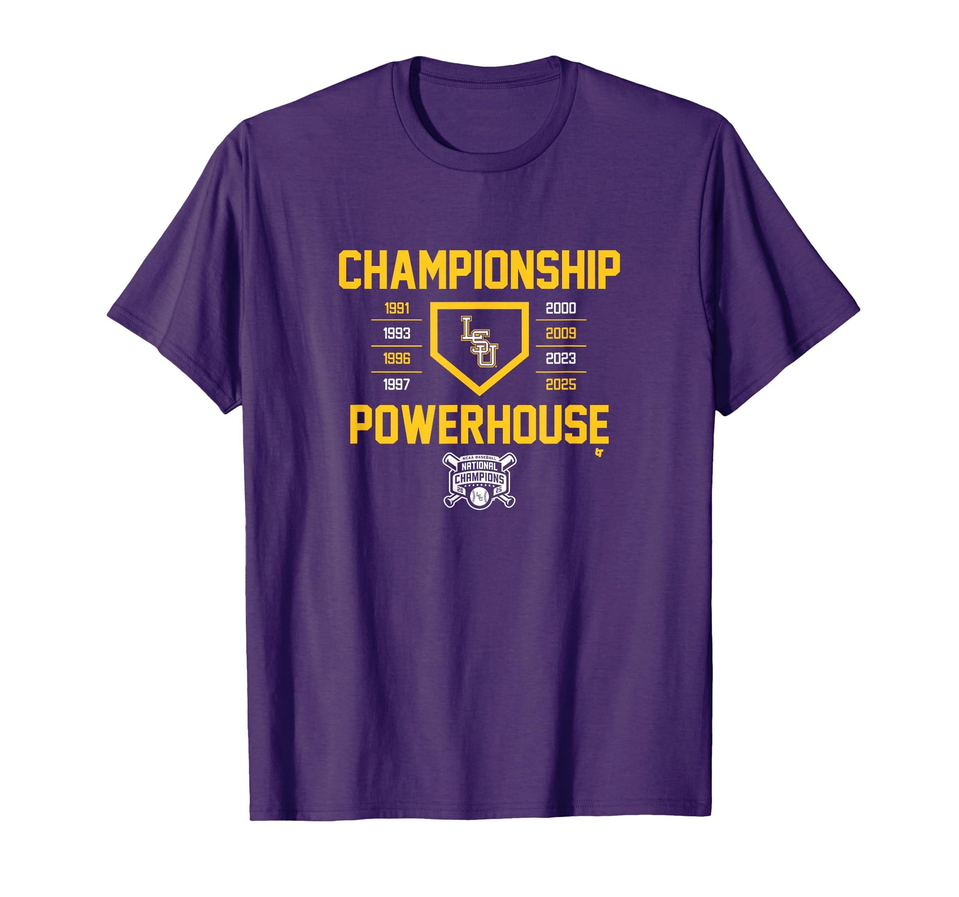 Lsu Baseball Championship Powerhouse T-Shirt - Aesthetic Graphic Men Women - T-Shirt, Sweatshirt, Hoodie
