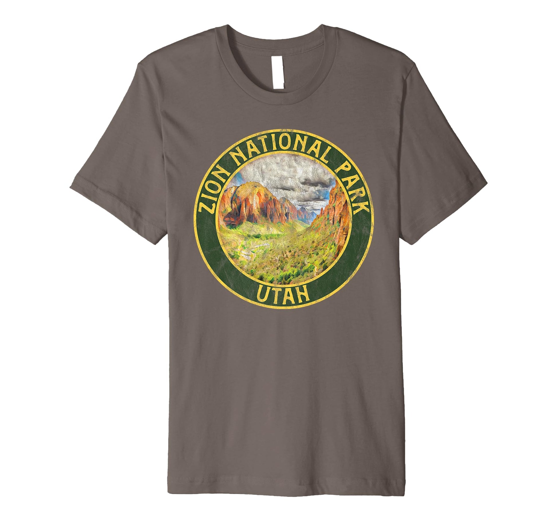Zion National Park T-Shirt - Minimalist Print Men Women - T-Shirt, Sweatshirt, Hoodie