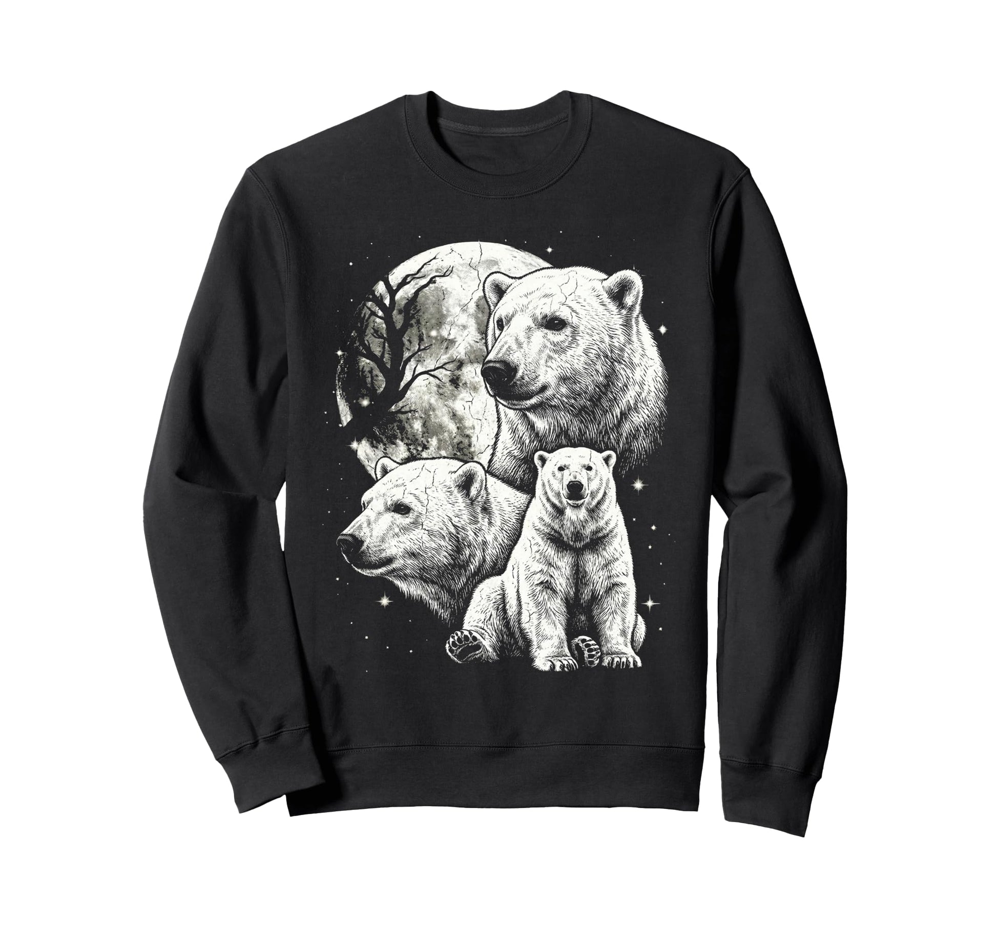 Polar Bear 90S Aesthetic Y2K Sweatshirt - Casual Everyday Wear Unisex - T-Shirt, Sweatshirt, Hoodie