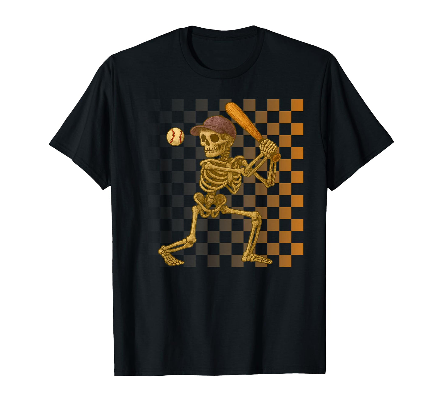 Skeleton Baseball Halloween Costume T-Shirt - Aesthetic Graphic Unisex - T-Shirt, Sweatshirt, Hoodie