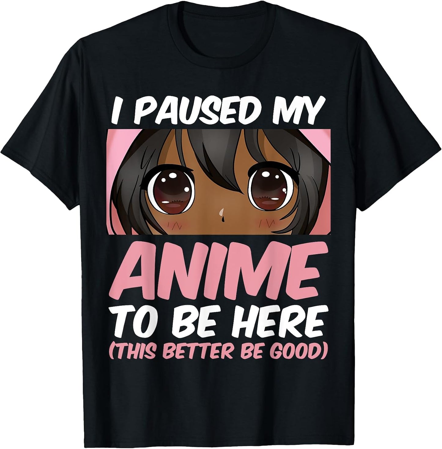 African American Anime Girl - Adult & Kids T-Shirts, Sweatshirts & Hoodies apparel design preview 1