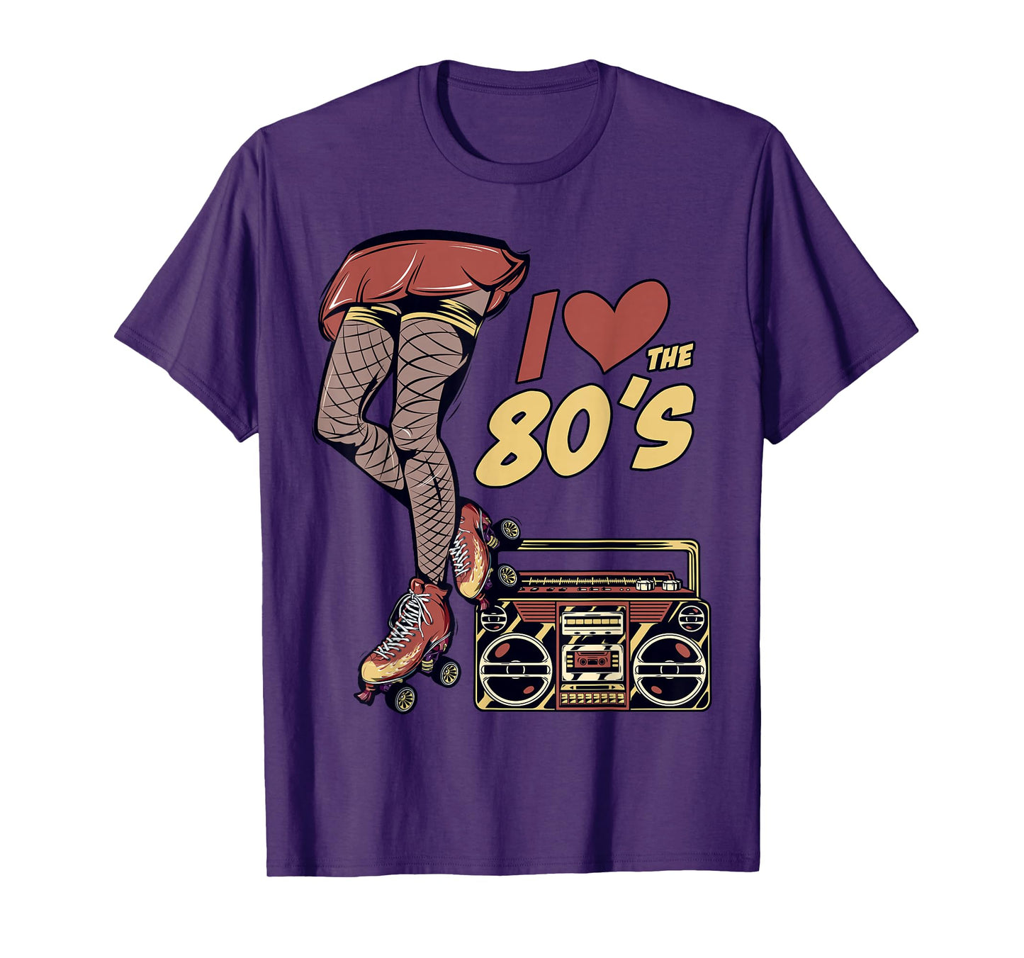 Rollerskates Funny 80S Roller Disco Skating T-Shirt - Unique Graphic Unisex - T-Shirt, Sweatshirt, Hoodie