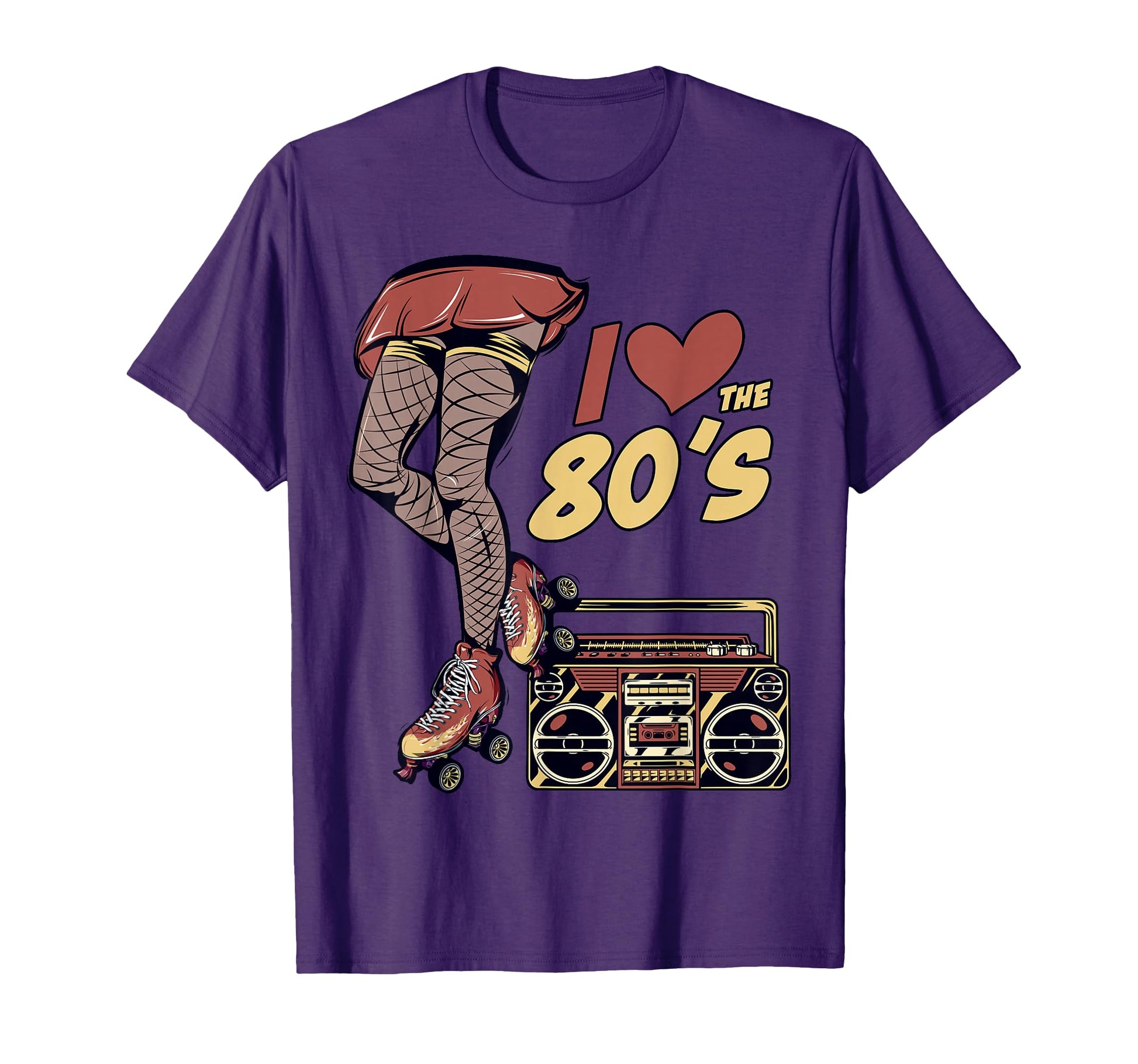 Rollerskates Funny 80S Roller Disco Skating T-Shirt - Unique Graphic Unisex - T-Shirt, Sweatshirt, Hoodie