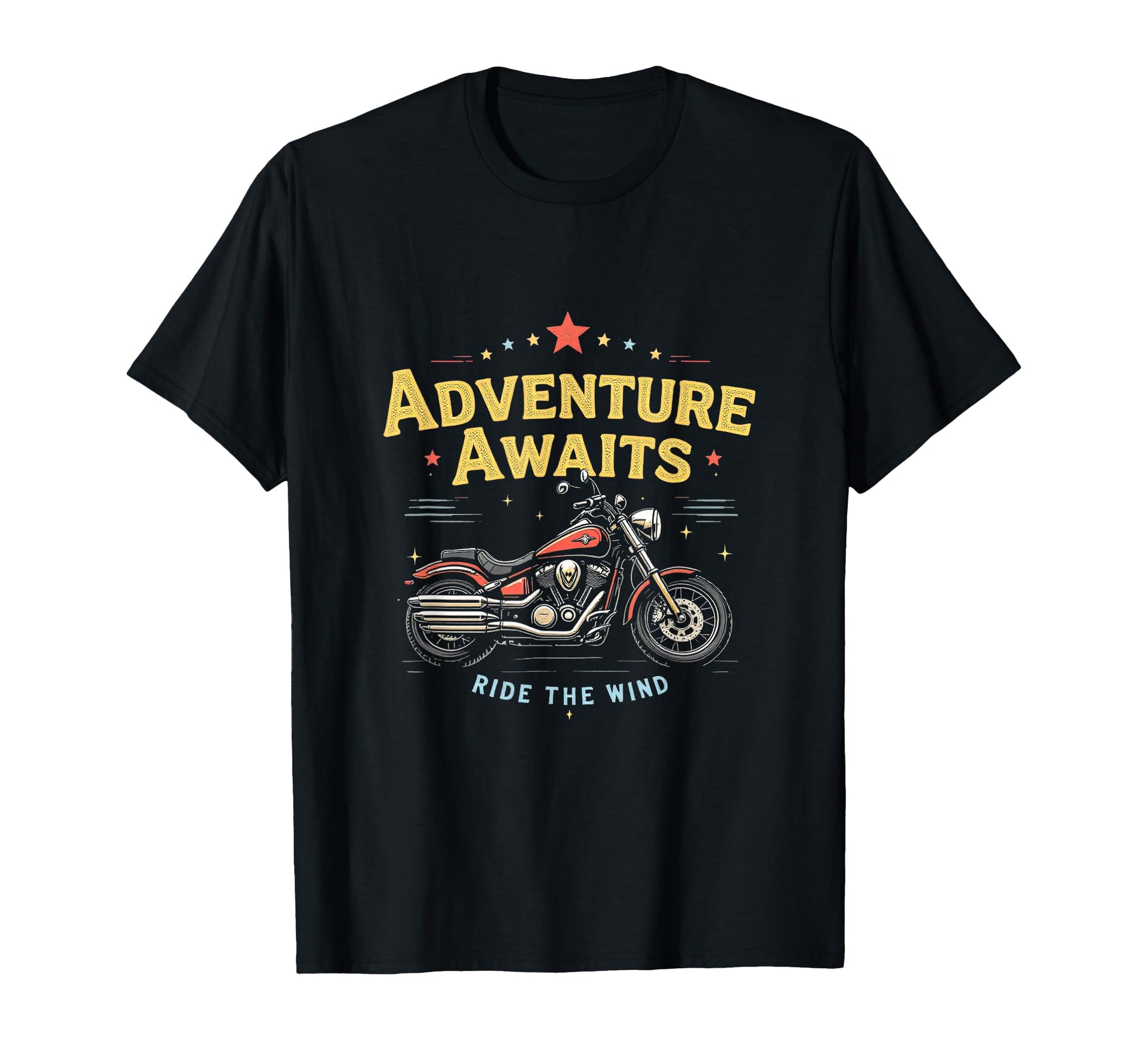Adventure Awaits Ride Wind T-Shirt - Streetwear Style for Adults - T-Shirt, Sweatshirt, Hoodie