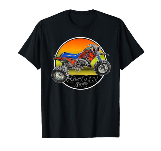 1985 Three Wheeler Atv Atc 250R T-Shirt - Unique Graphic for Adults - T-Shirt, Sweatshirt, Hoodie