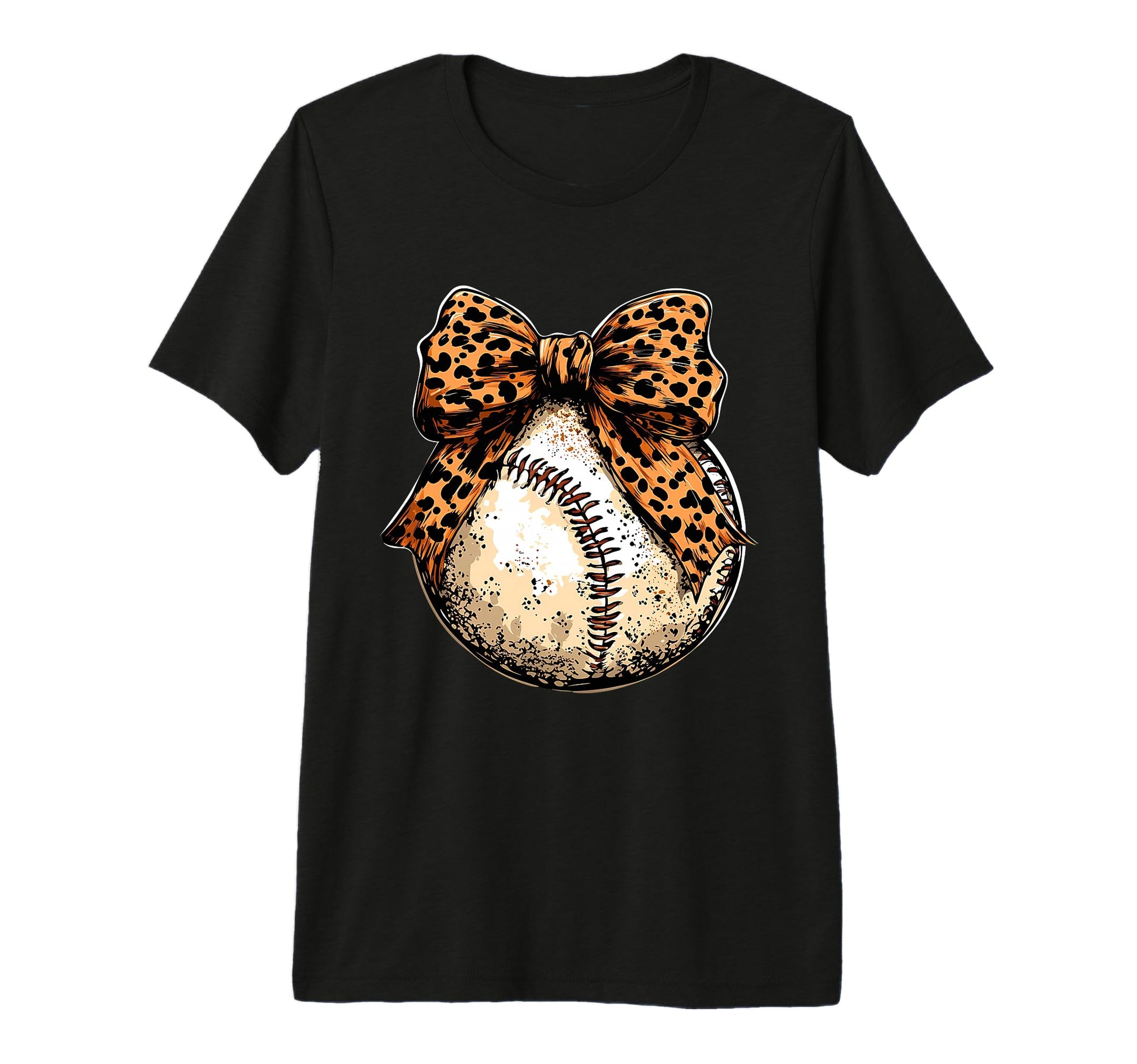 Baseball Coquette Bow Baseball Game T-Shirt - Minimalist Print Men Women - T-Shirt, Sweatshirt, Hoodie