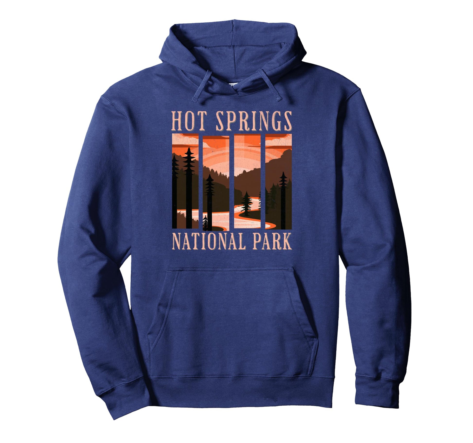 Hot Springs National Park Hoodie - Casual Everyday Wear for Adults - T-Shirt, Sweatshirt, Hoodie