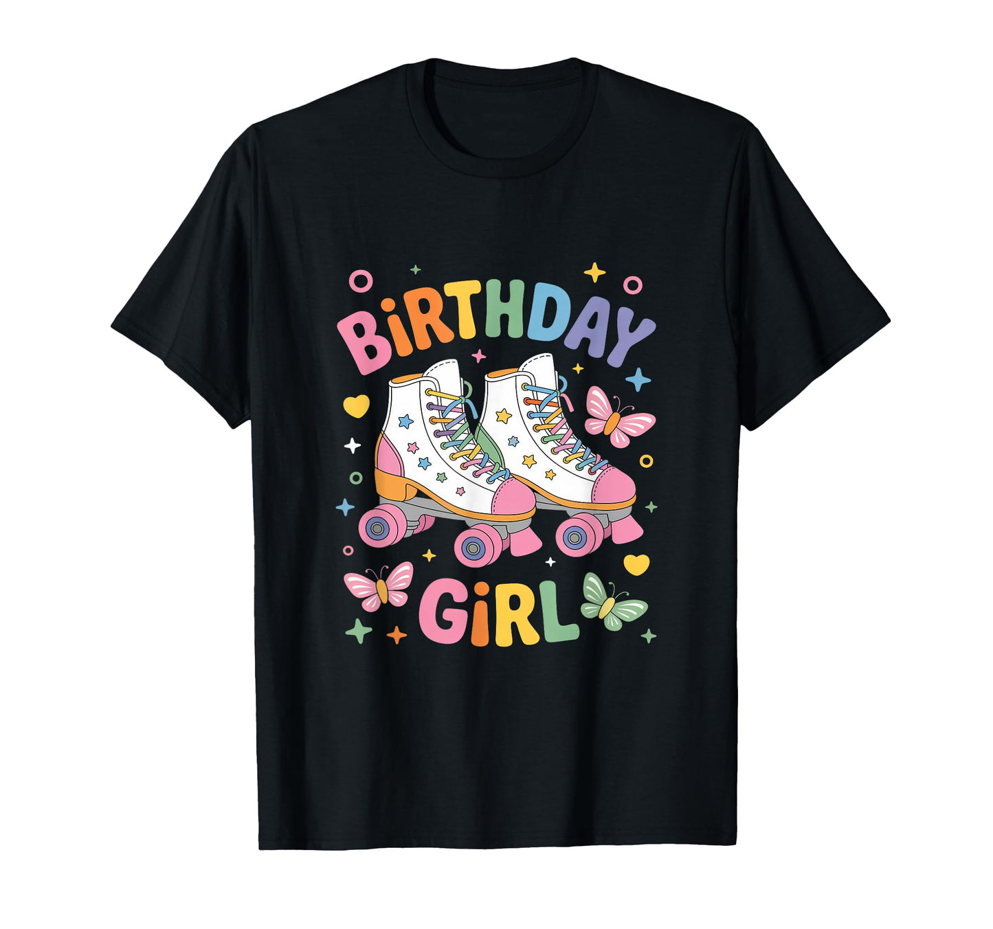 Roller Skate Shoes Birthday Roller T-Shirt - Unique Graphic Men Women - T-Shirt, Sweatshirt, Hoodie