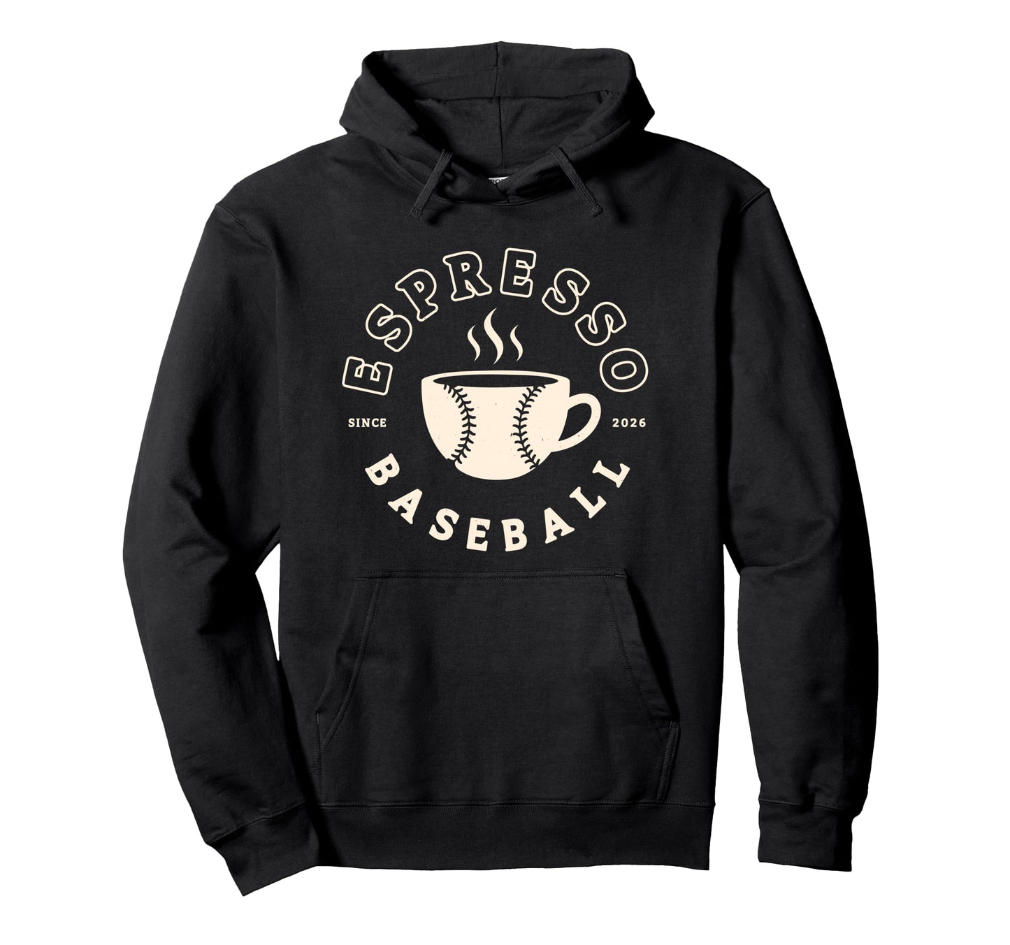 Espresso Baseball Est 2026 Coffee Lover Hoodie - Aesthetic Graphic Unisex - T-Shirt, Sweatshirt, Hoodie