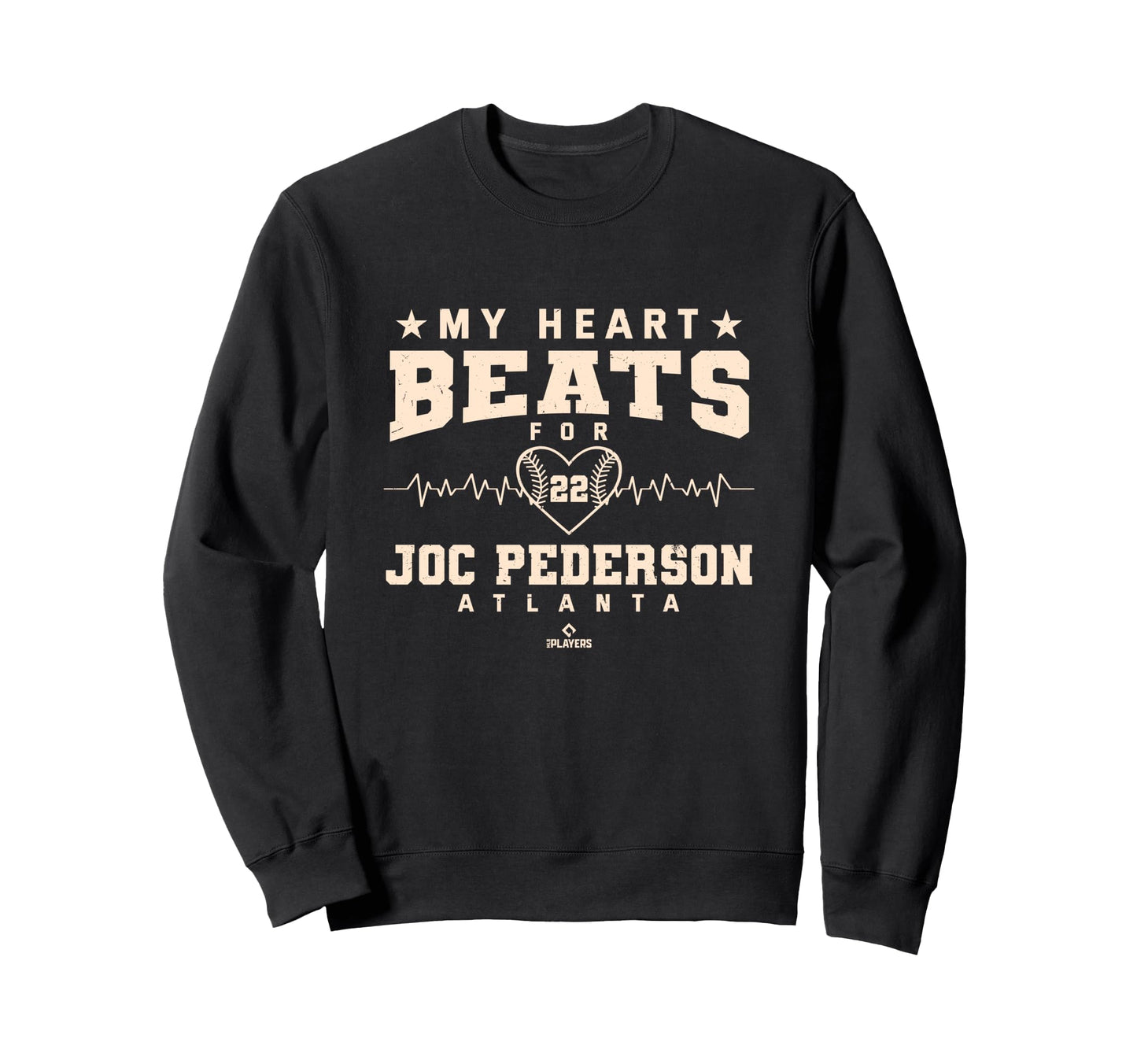 My Heart Beats Joc Pederson Sweatshirt - Casual Everyday Wear Unisex - T-Shirt, Sweatshirt, Hoodie