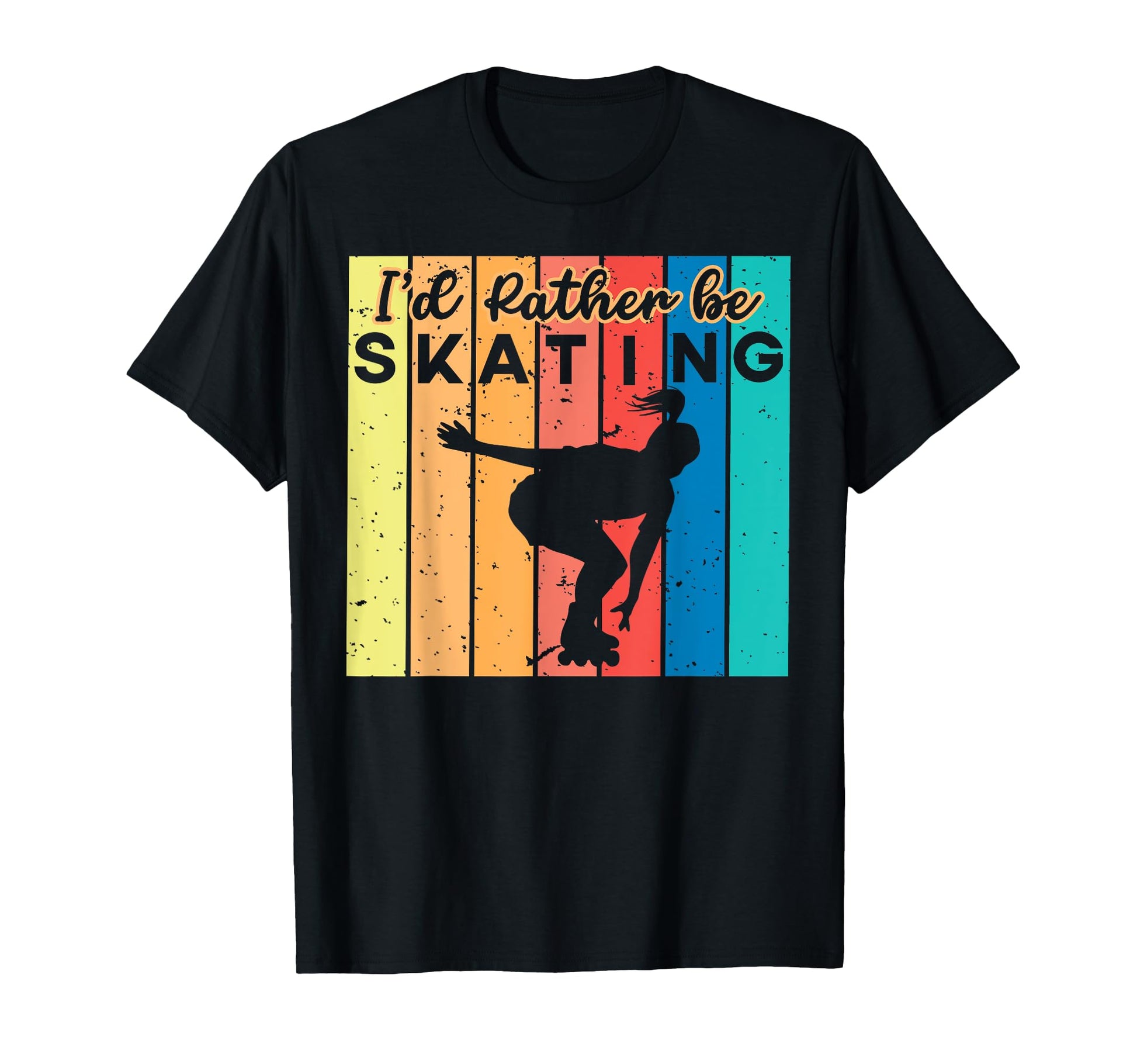 Roller Skating Skate 1970S Id T-Shirt - Trendy Graphic Men Women - T-Shirt, Sweatshirt, Hoodie