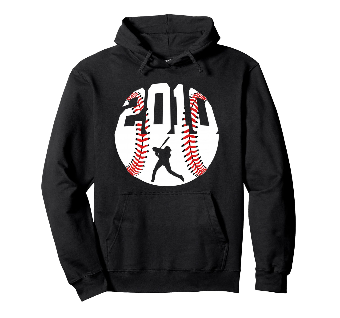 2010 Baseball 16Th Birthday Hoodie - Fun Novelty Design for Adults - T-Shirt, Sweatshirt, Hoodie