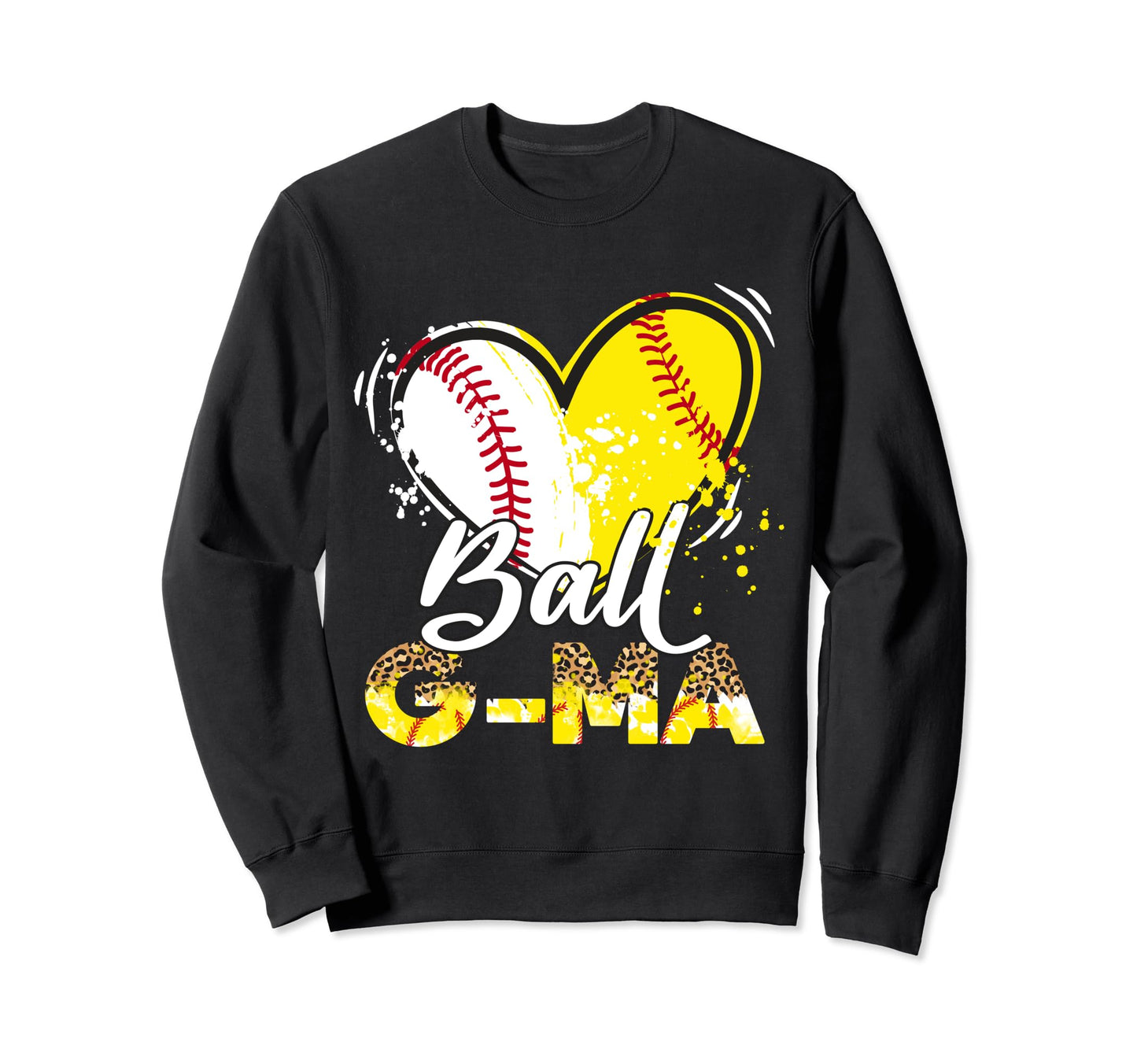 G Ma Both Baseball Softball Sport Sweatshirt - Unique Graphic Men Women - T-Shirt, Sweatshirt, Hoodie