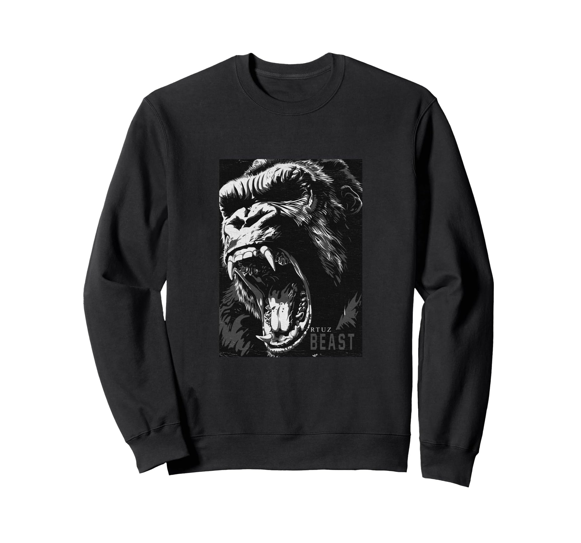 Gorilla Kong Ape Gym Fitness Sweatshirt - Streetwear Style Unisex - T-Shirt, Sweatshirt, Hoodie