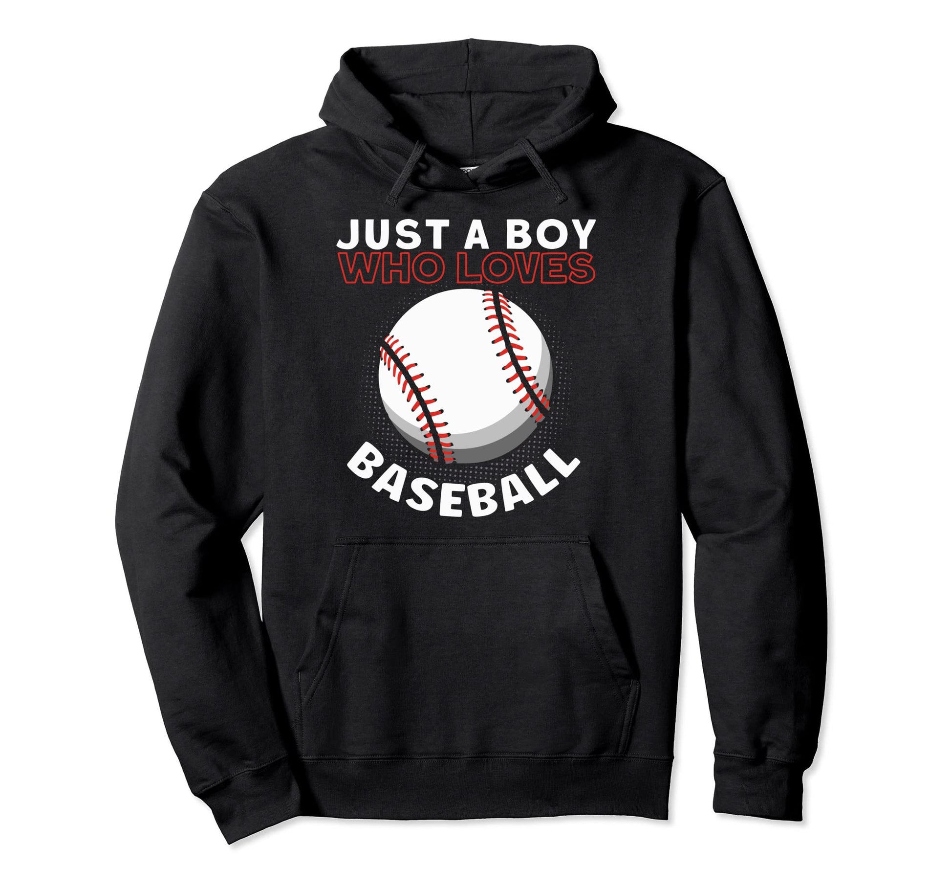 Baseball Party Just Who Loves Baseball Hoodie - Custom Art Print Men Women - T-Shirt, Sweatshirt, Hoodie