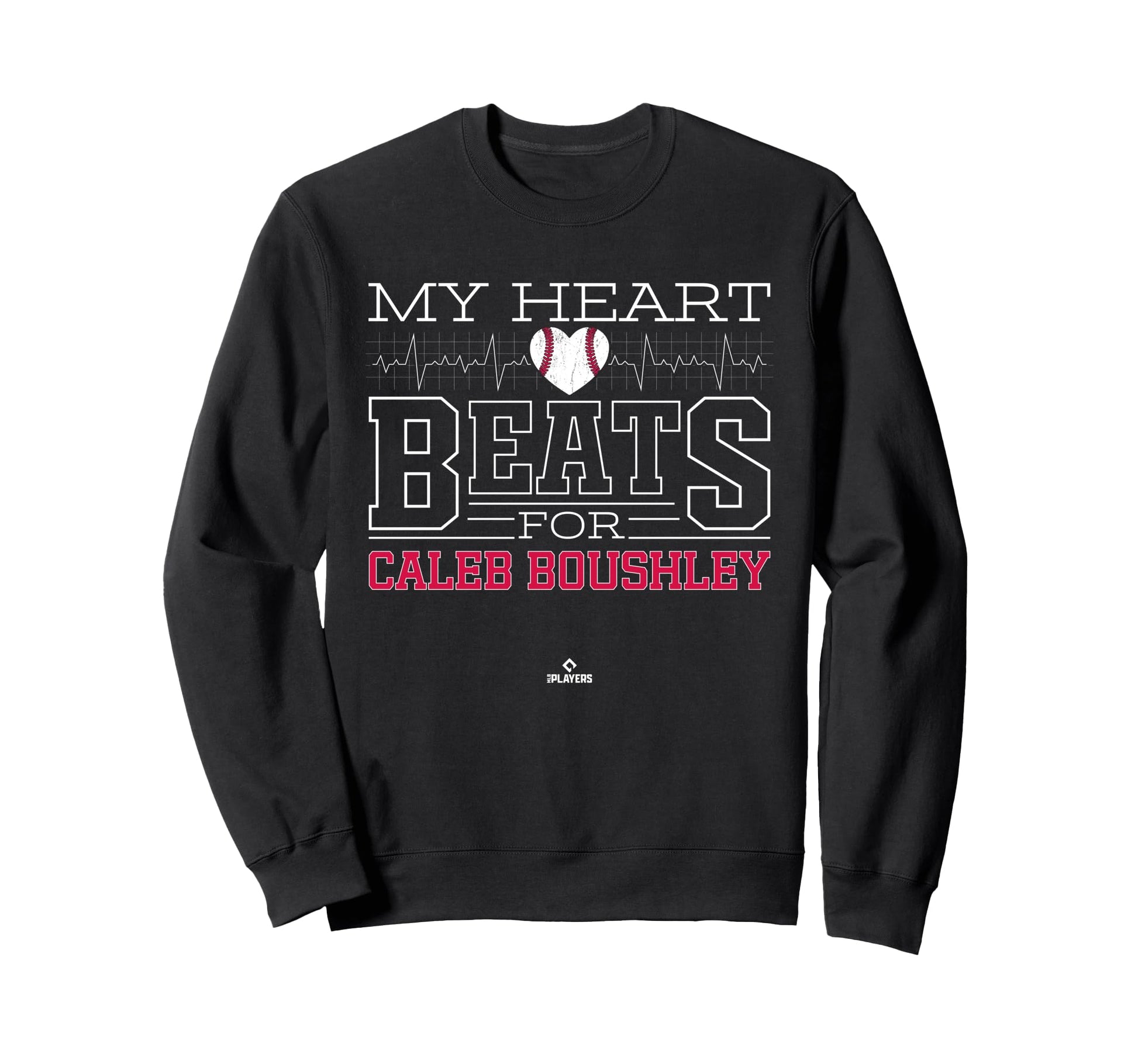 My Heart Beats Caleb Boushley Sweatshirt - Fun Novelty Design Unisex - T-Shirt, Sweatshirt, Hoodie