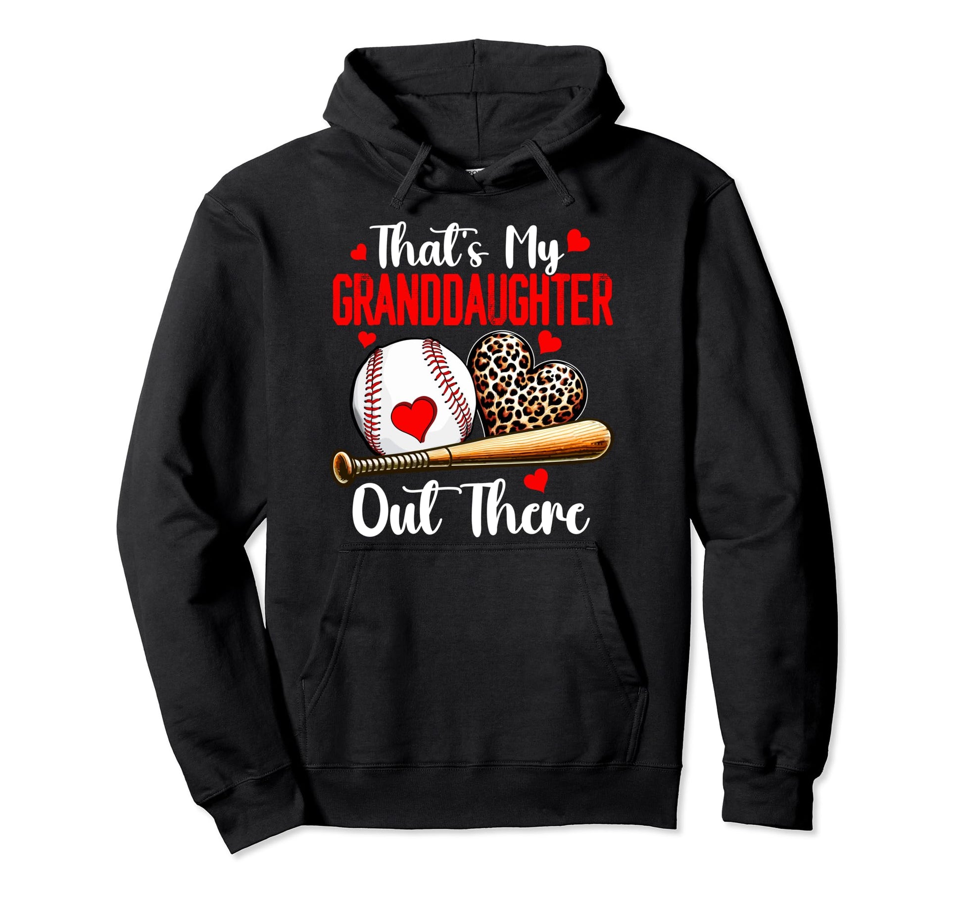 Thats My Granddaughter Costume Leopard Hoodie - Custom Art Print Men Women - T-Shirt, Sweatshirt, Hoodie