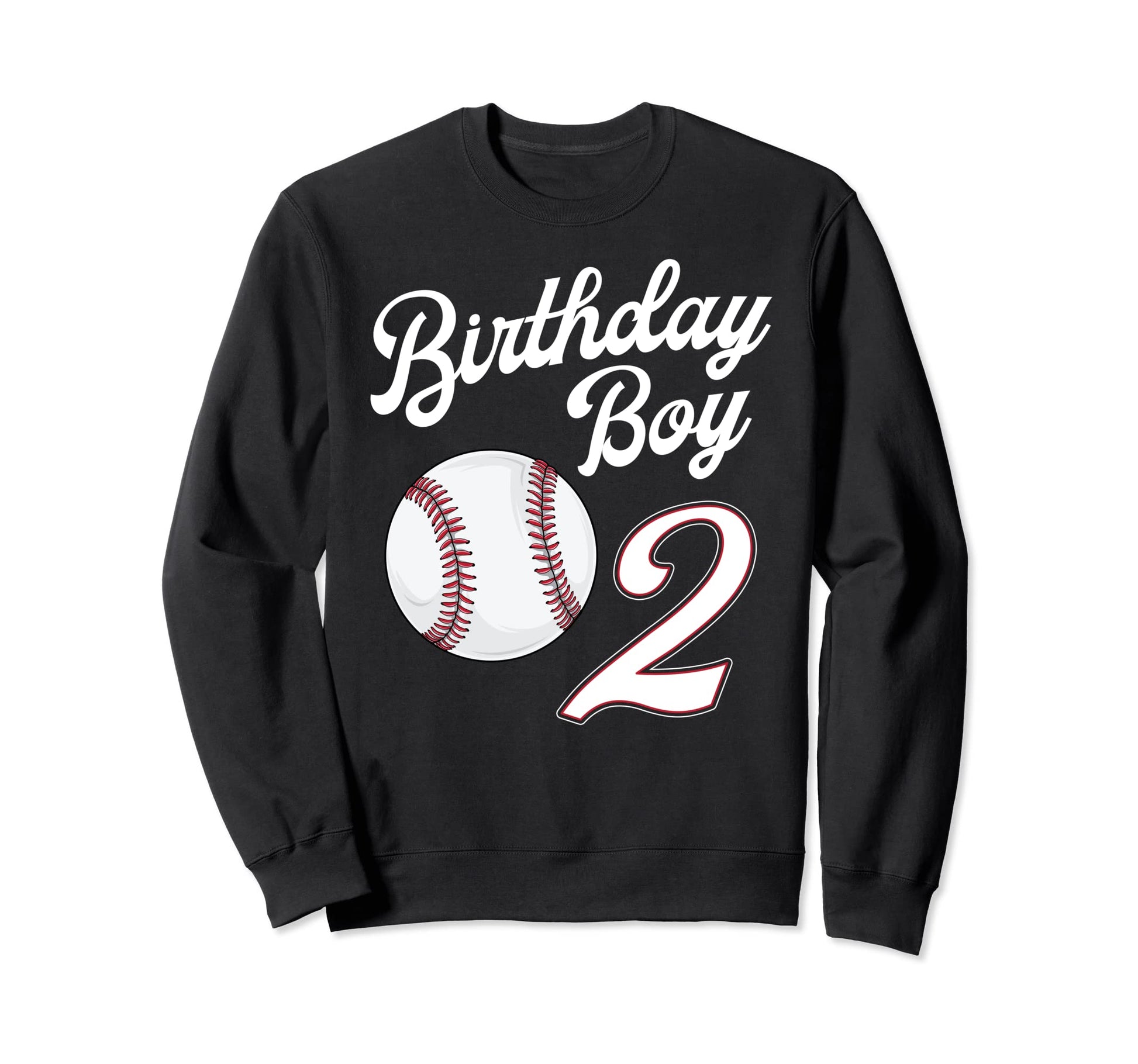 2 Years Old Baseball Themed 2Nd Sweatshirt - Streetwear Style Men Women - T-Shirt, Sweatshirt, Hoodie