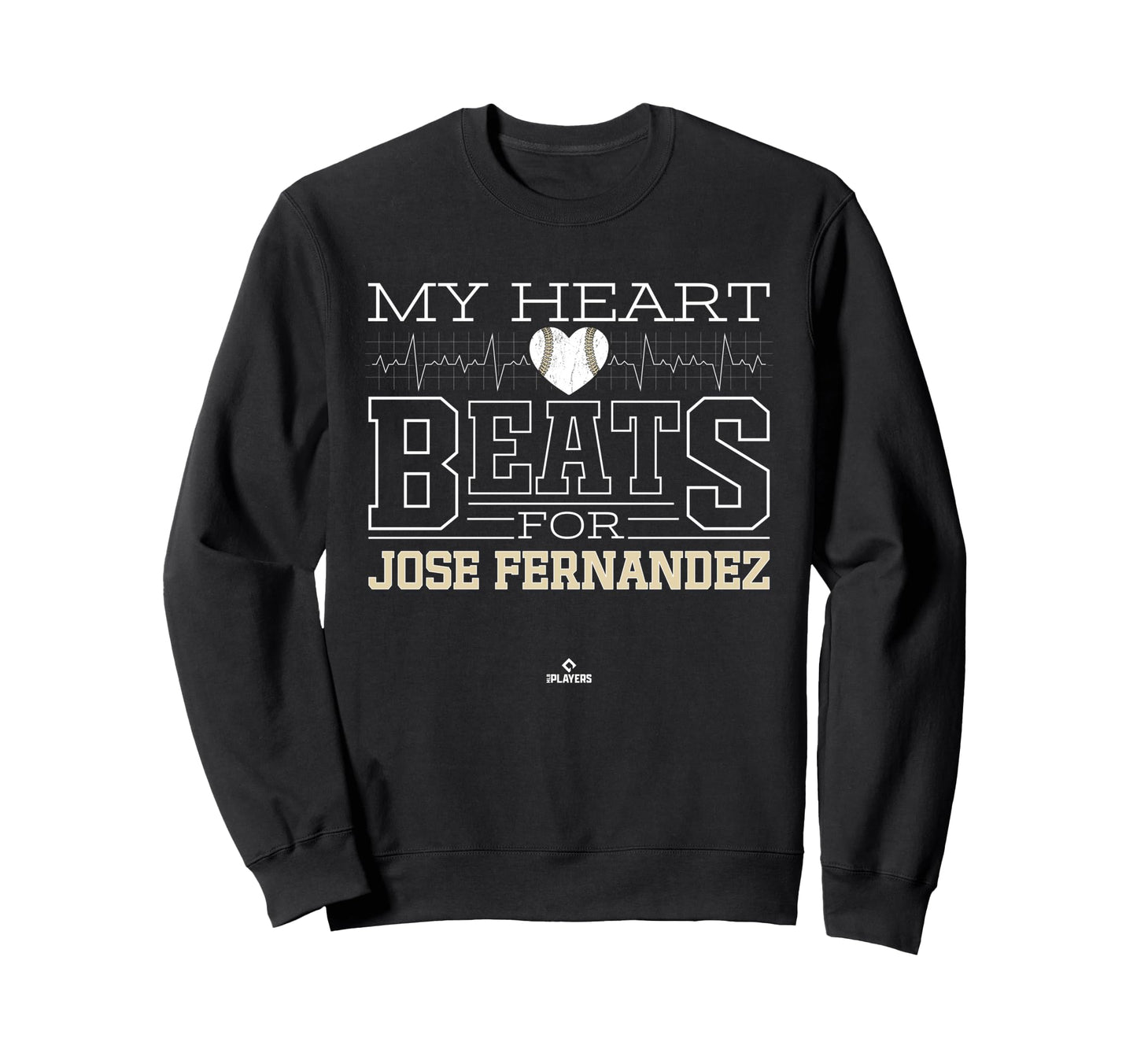 My Heart Beats Jose Fernandez Sweatshirt - Unique Graphic for Adults - T-Shirt, Sweatshirt, Hoodie
