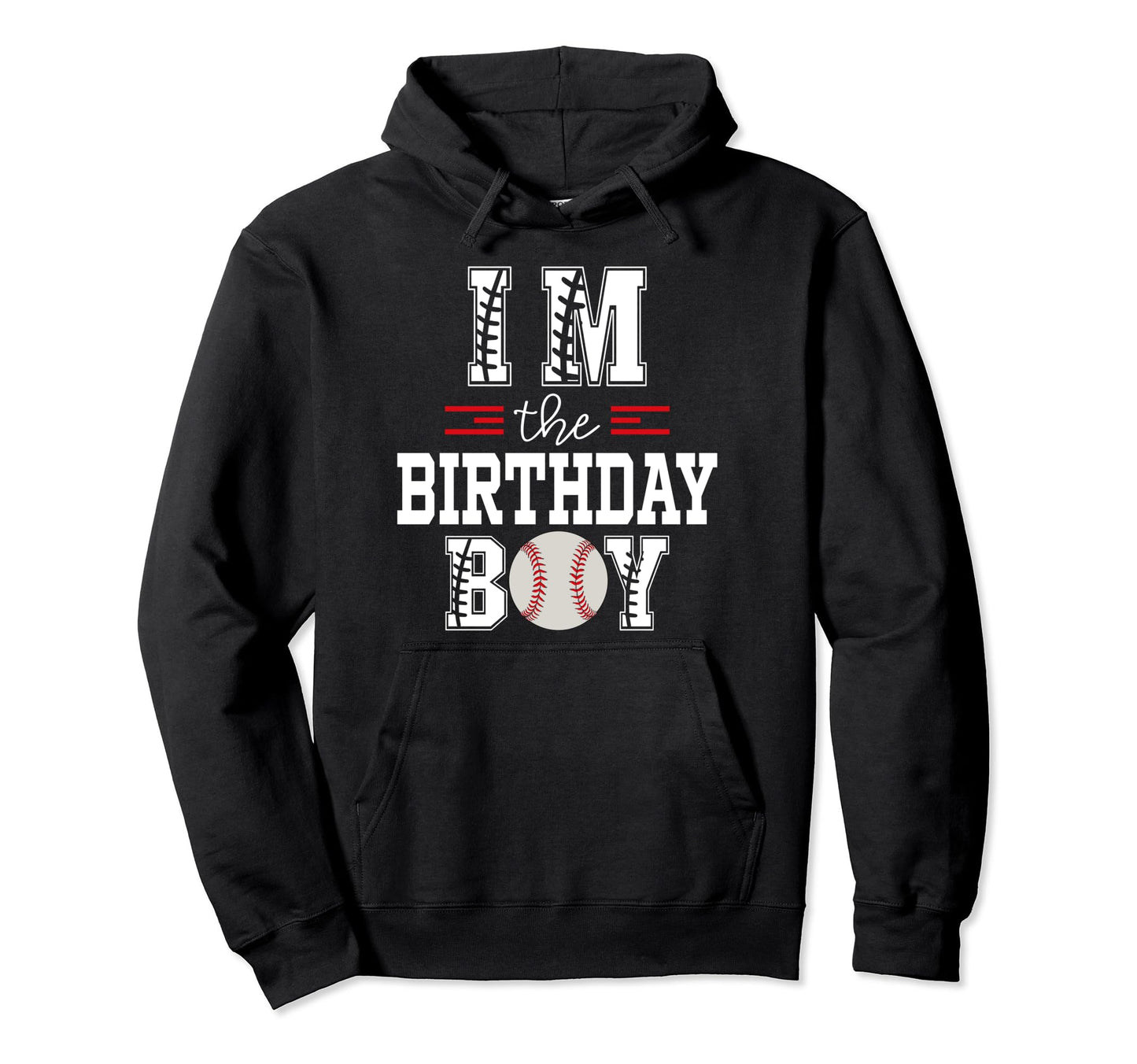 Im Birthday Baseball Lover First Birthday Hoodie - Aesthetic Graphic Unisex - T-Shirt, Sweatshirt, Hoodie