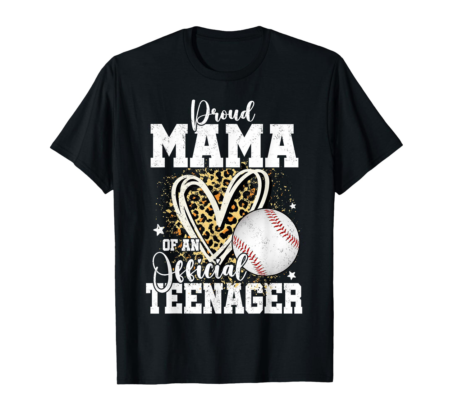 Proud Mama Teenager 13Th Birthday T-Shirt - Aesthetic Graphic for Adults - T-Shirt, Sweatshirt, Hoodie
