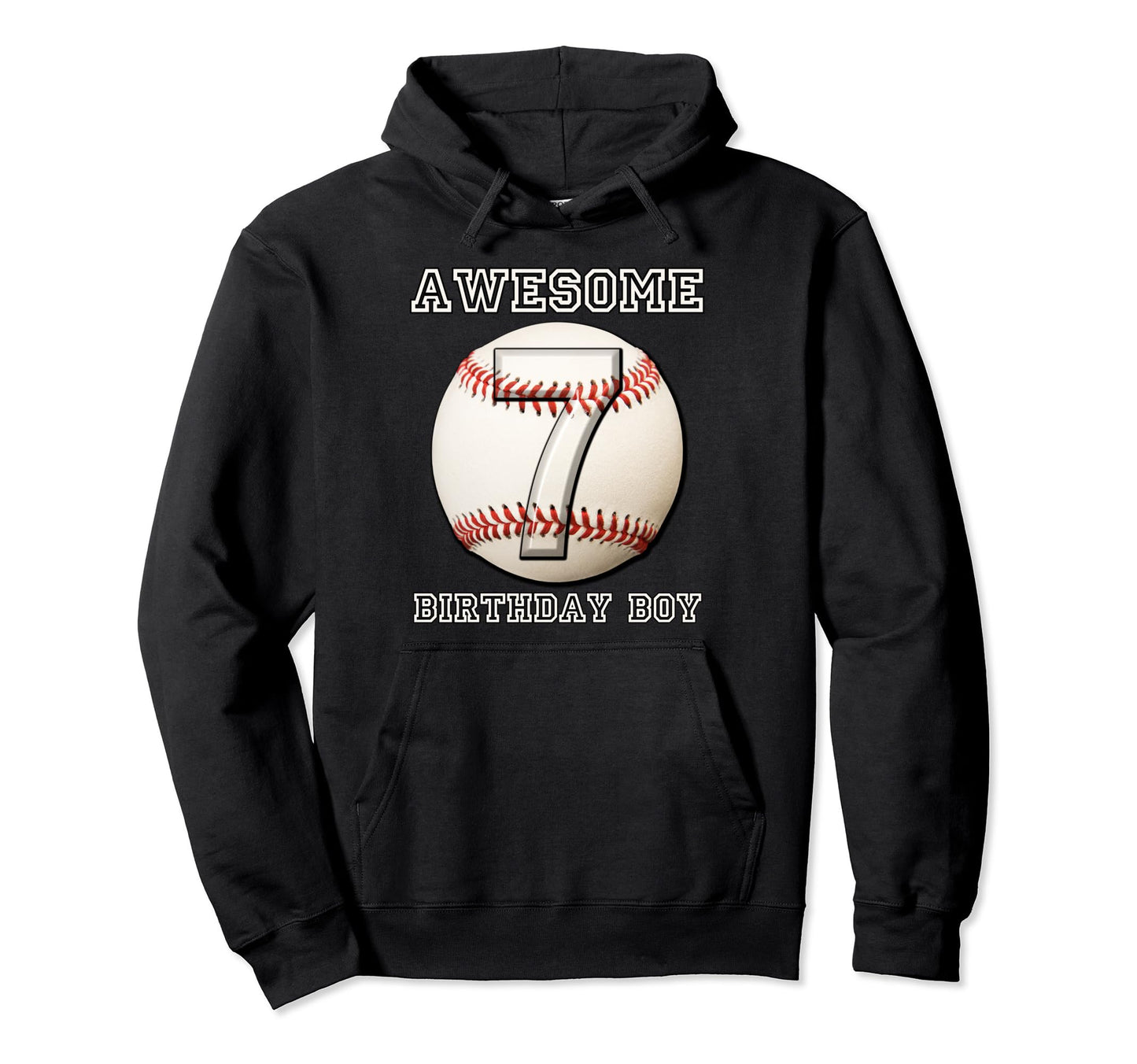 7 Years Old Baseball Themed 7Th Hoodie - Streetwear Style Men Women - T-Shirt, Sweatshirt, Hoodie