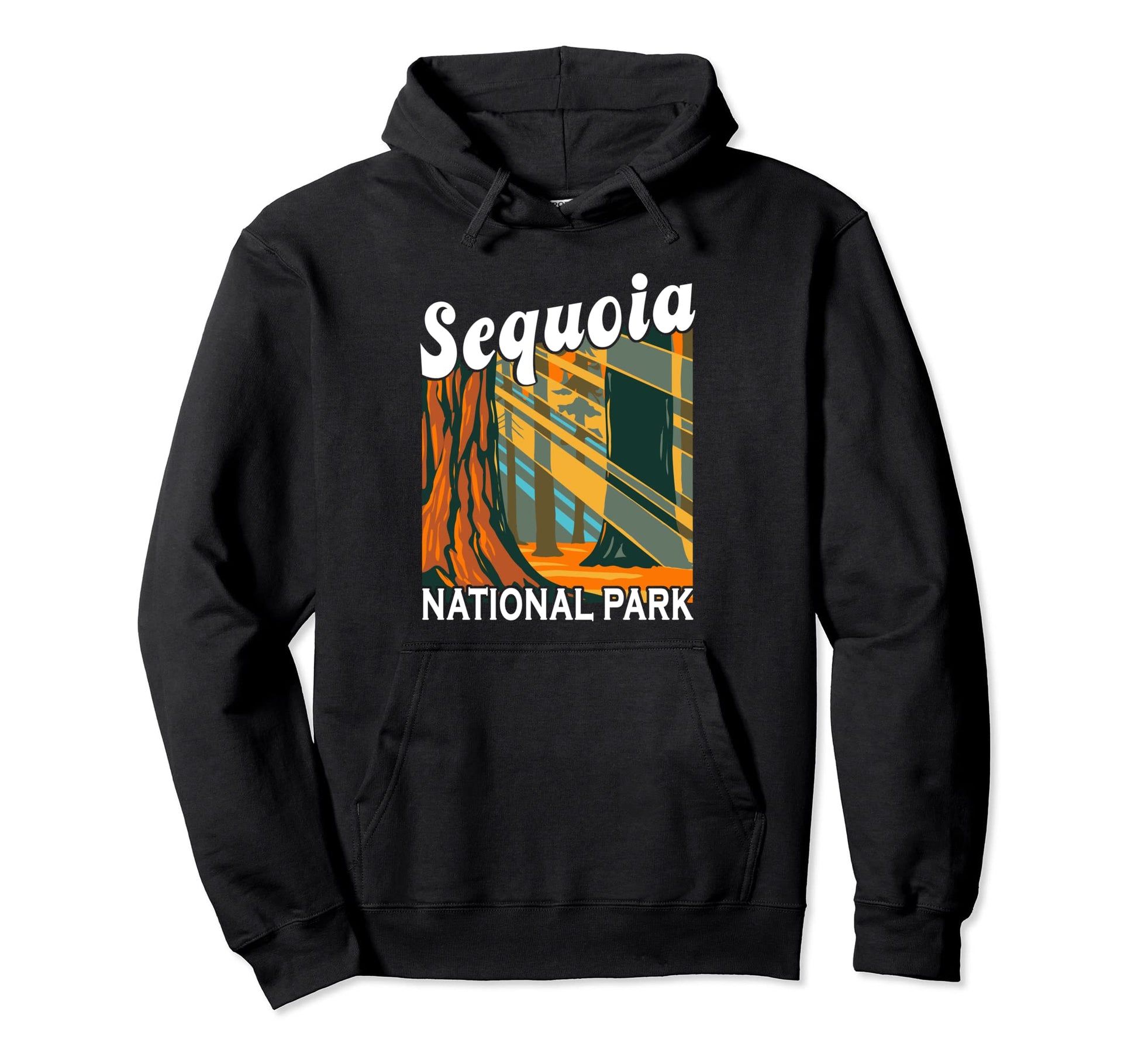 Sequoia National Park Ca Hiking Hoodie - Aesthetic Graphic Men Women - T-Shirt, Sweatshirt, Hoodie
