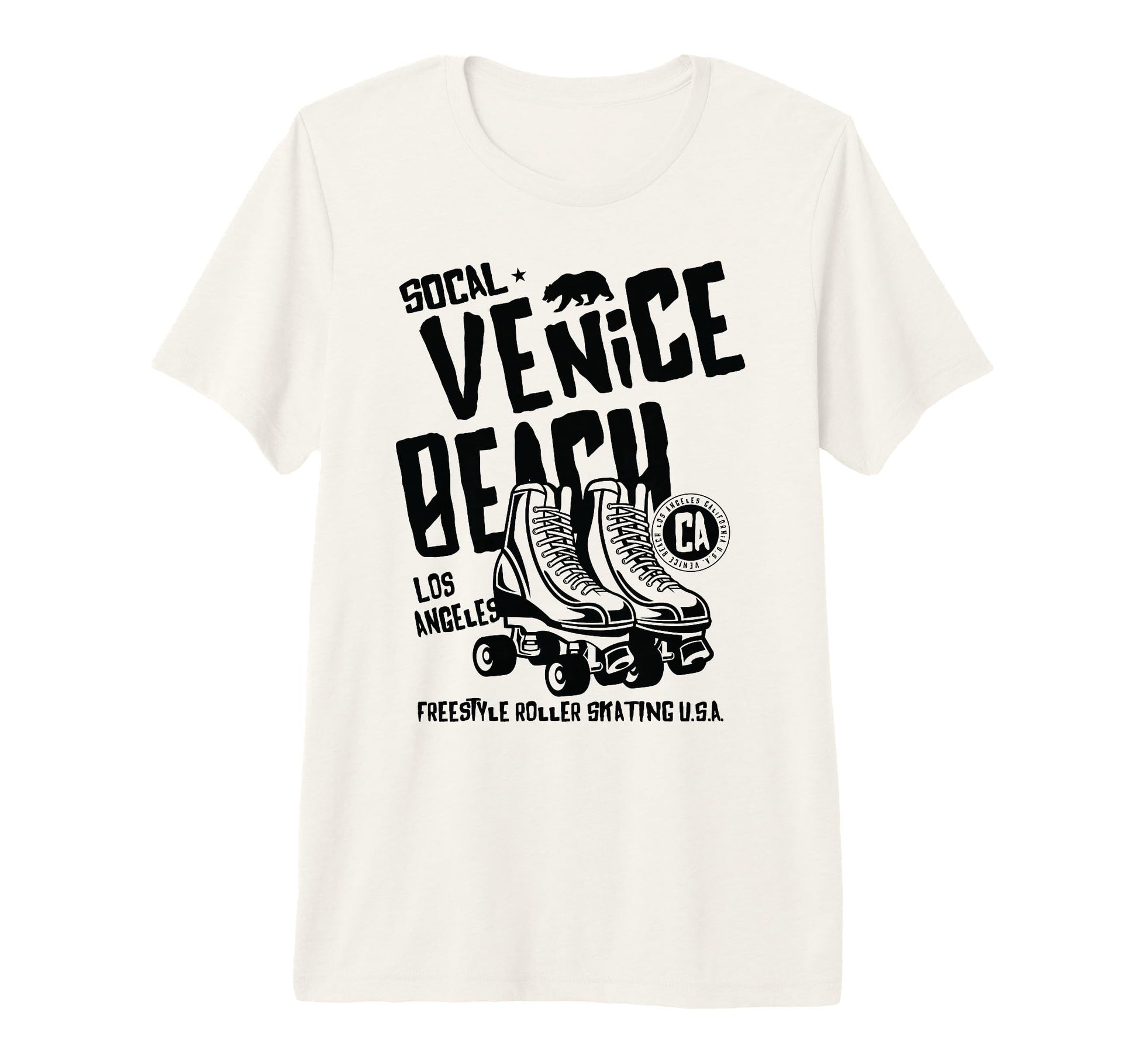 Venice Beach California Roller T-Shirt - Casual Everyday Wear Men Women - T-Shirt, Sweatshirt, Hoodie