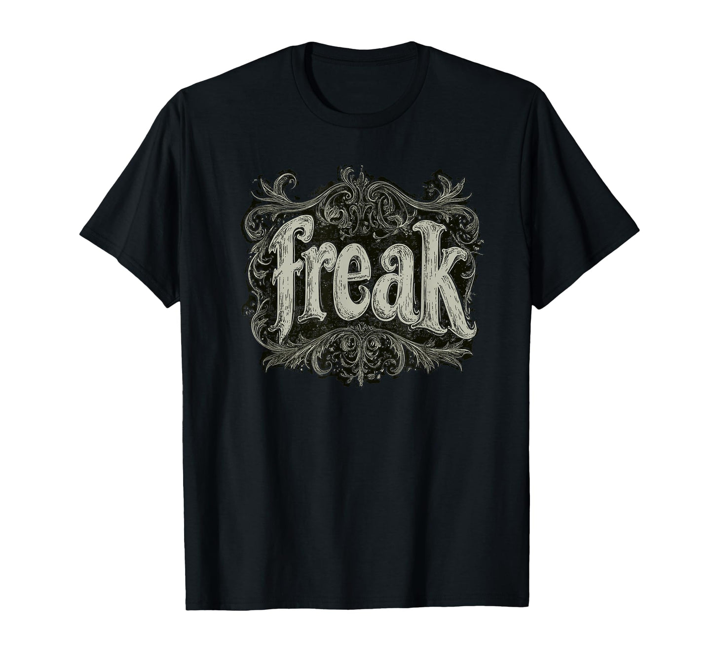 Freak Gothic Alt Grunge Hip Hop Y2K T-Shirt - Trendy Graphic for Adults - T-Shirt, Sweatshirt, Hoodie