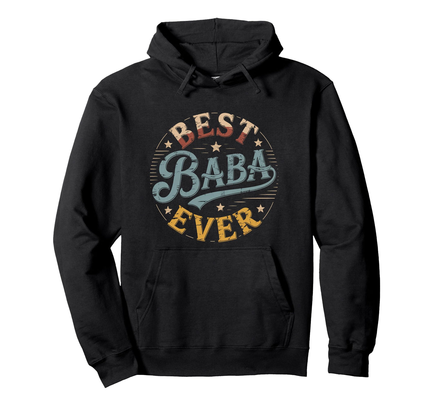 Best Baba Ever Sunset Persian Grandpa Hoodie - Graphic Print Unisex - T-Shirt, Sweatshirt, Hoodie