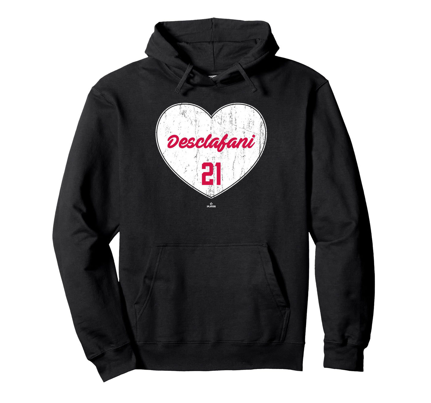 Distressed Heart Anthony Desclafani Hoodie - Aesthetic Graphic Men Women - T-Shirt, Sweatshirt, Hoodie
