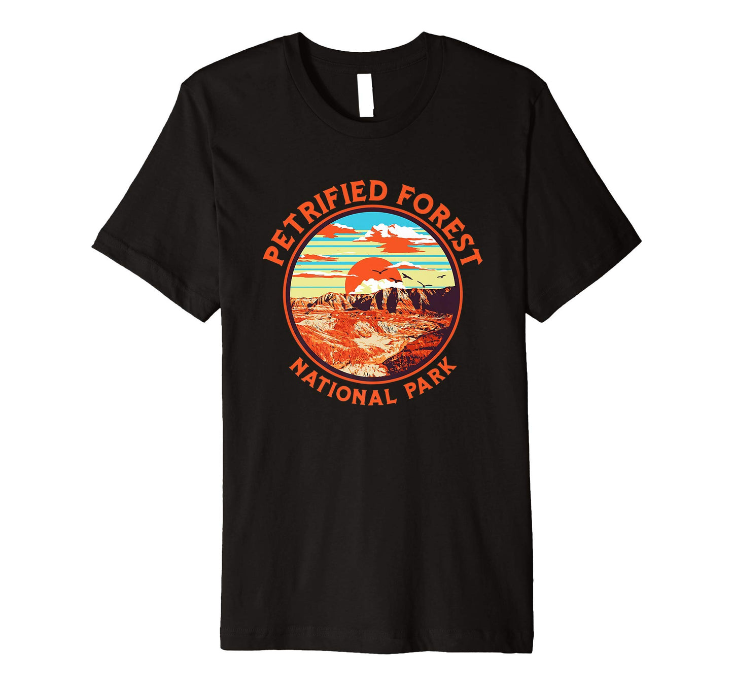 Petrified Forest National Park 80S T-Shirt - Graphic Print Unisex - T-Shirt, Sweatshirt, Hoodie