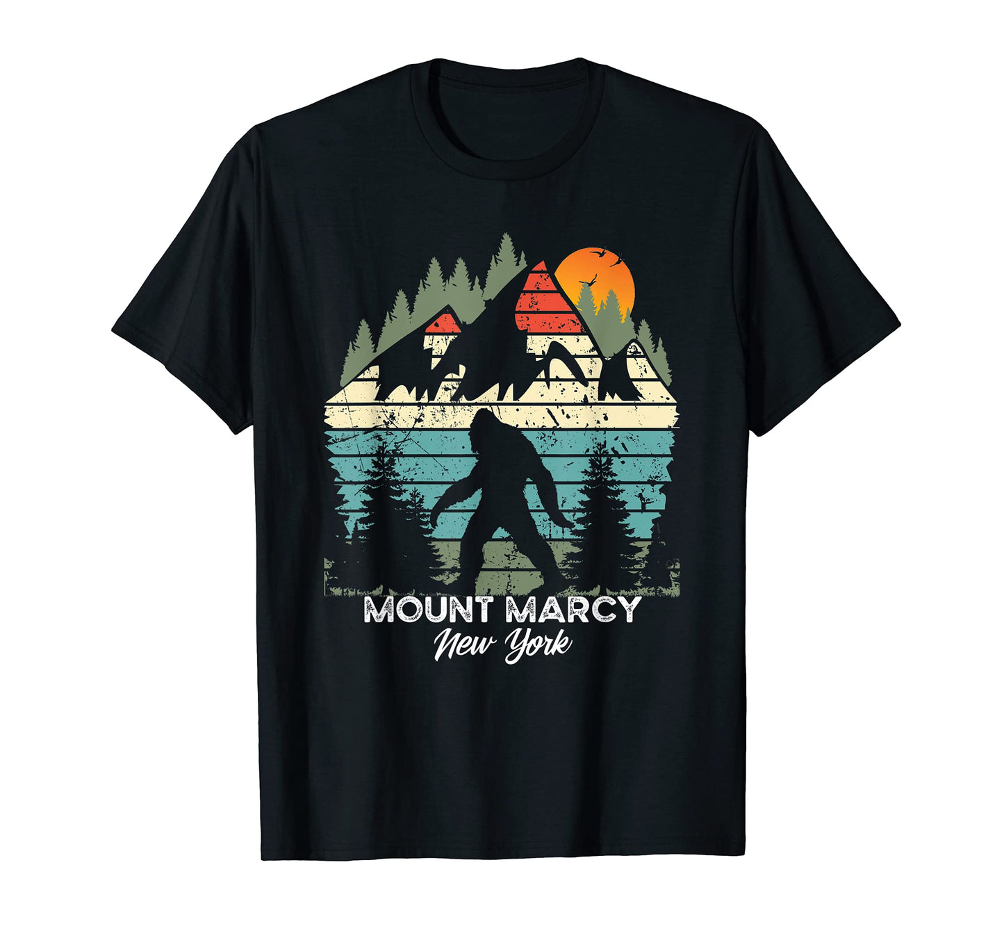 Mount Marcy New York National Park 80S T-Shirt - Minimalist Print Men Women - T-Shirt, Sweatshirt, Hoodie