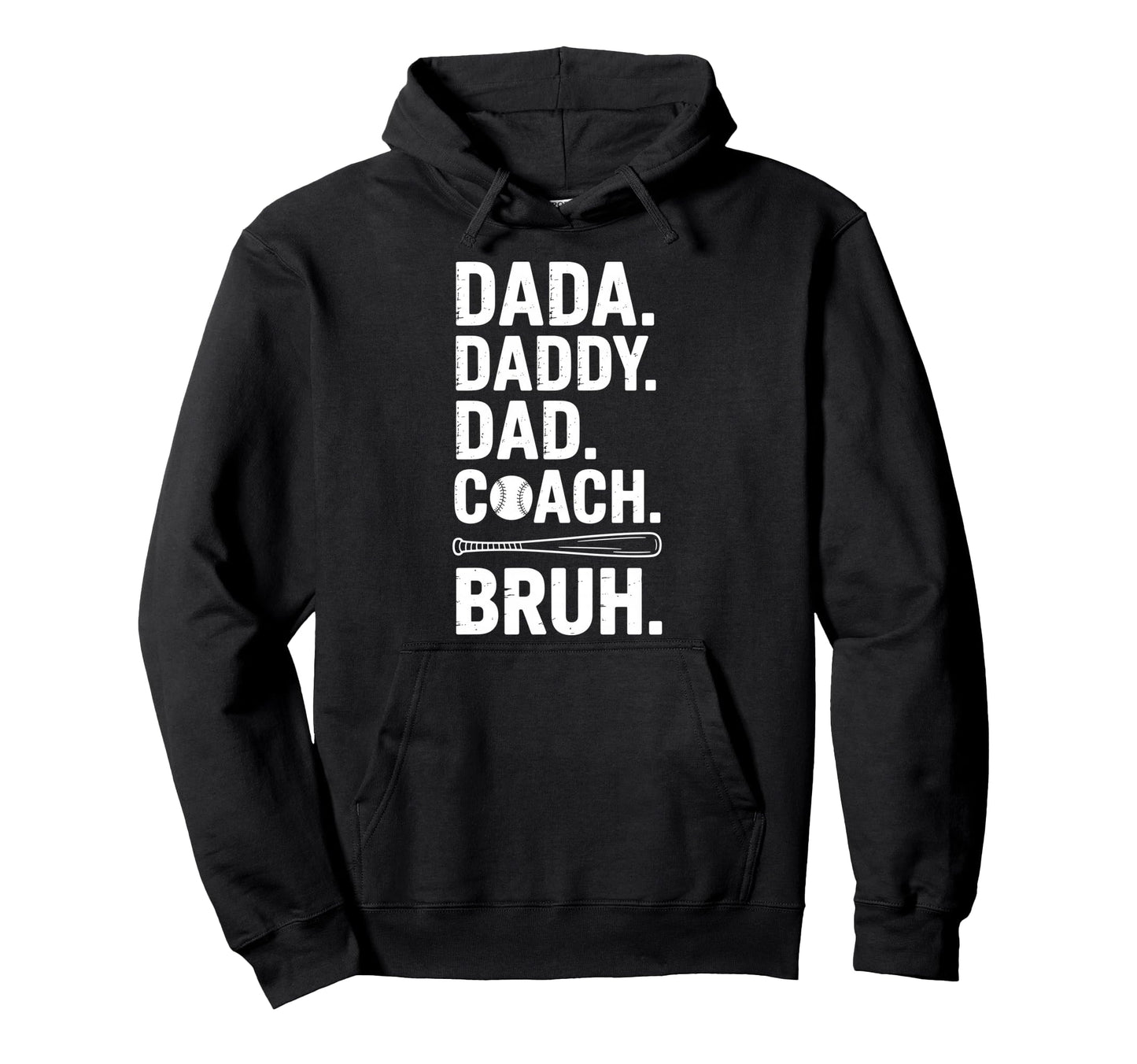 Baseball Dad Dad Father Baseball Dad Hoodie - Streetwear Style for Adults - T-Shirt, Sweatshirt, Hoodie