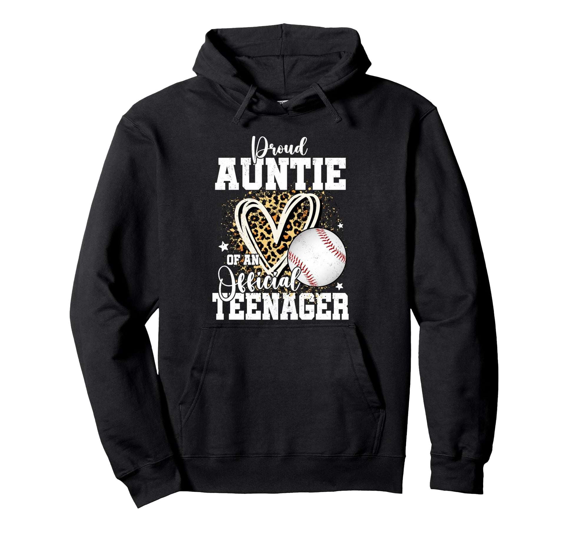 Proud Auntie Teenager 13Th Birthday Hoodie - Fun Novelty Design Unisex - T-Shirt, Sweatshirt, Hoodie