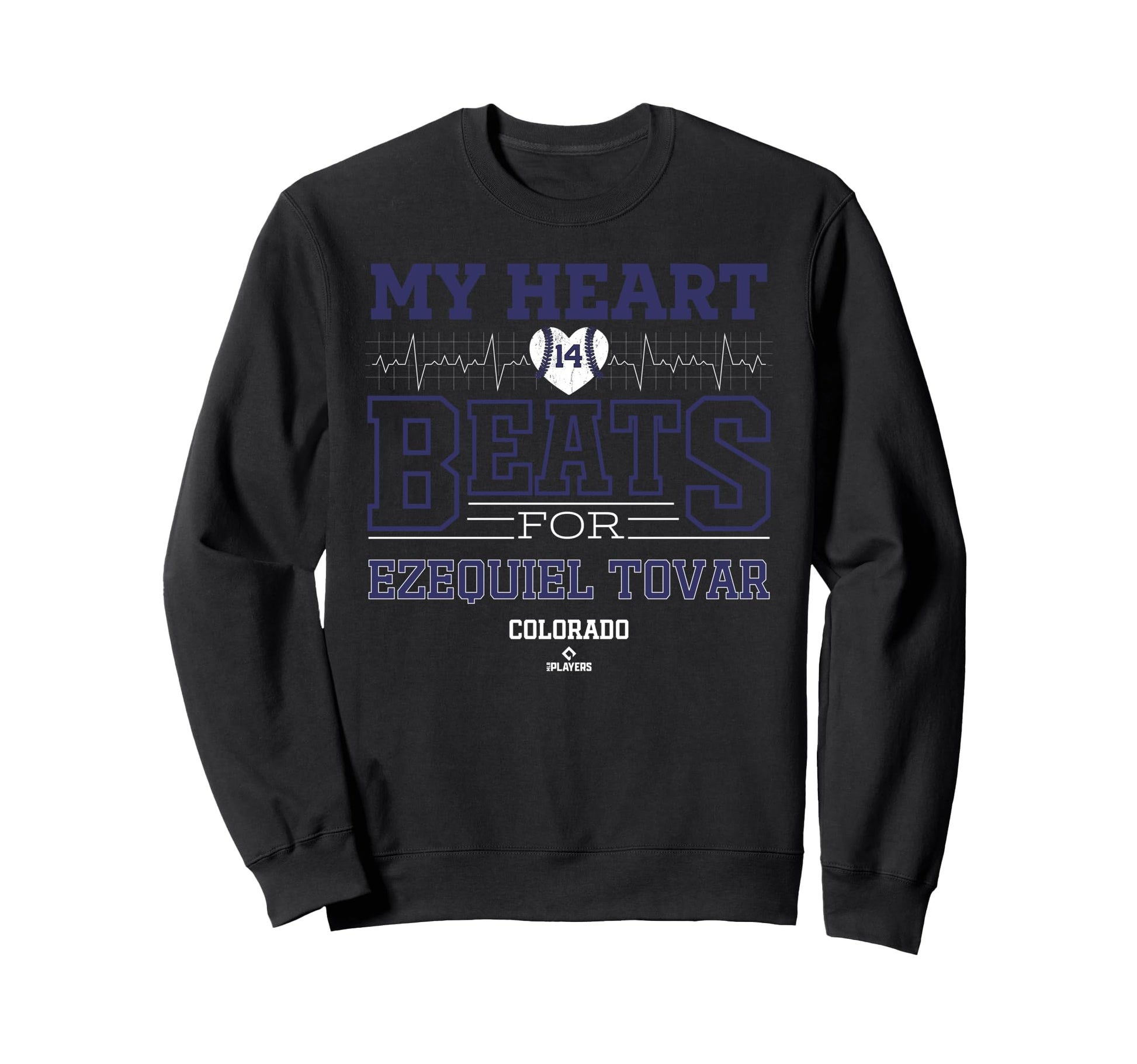 My Heart Beats Ezequiel Tovar Sweatshirt - Graphic Print for Adults - T-Shirt, Sweatshirt, Hoodie
