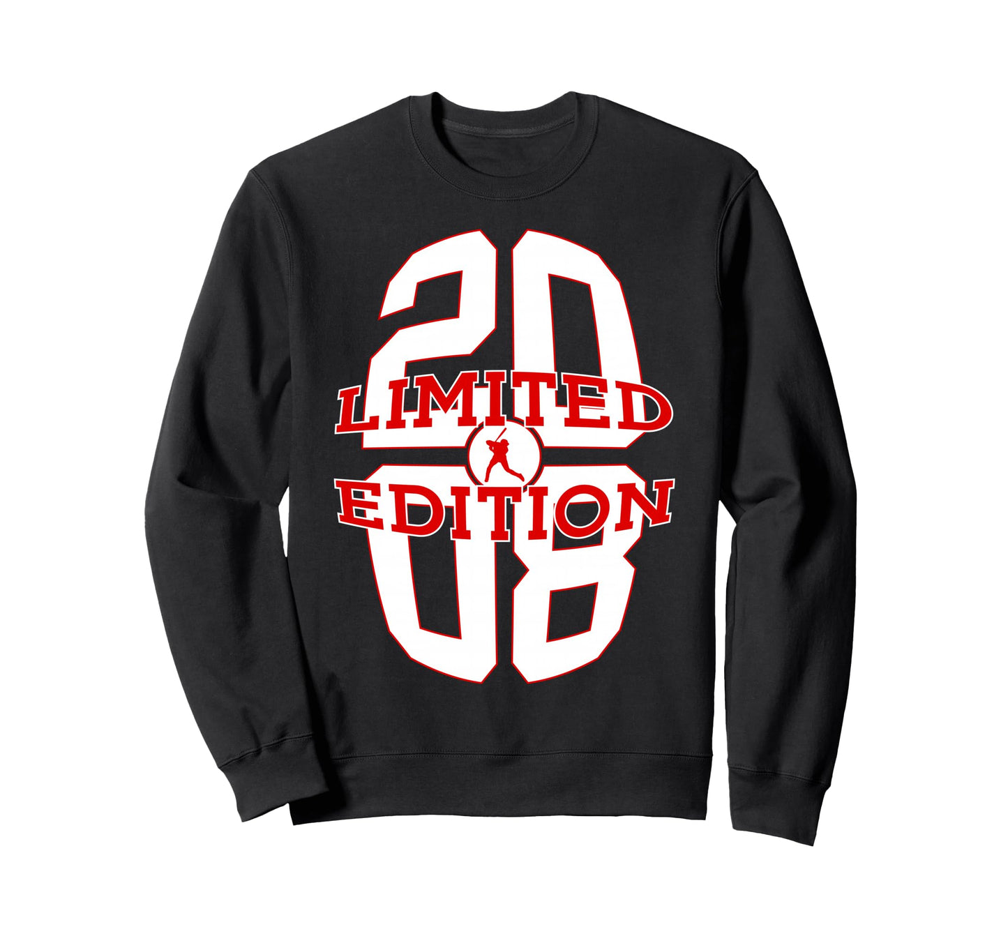 18 Years 2008 Baseball 18Th Birthday Sweatshirt - Graphic Print Men Women - T-Shirt, Sweatshirt, Hoodie