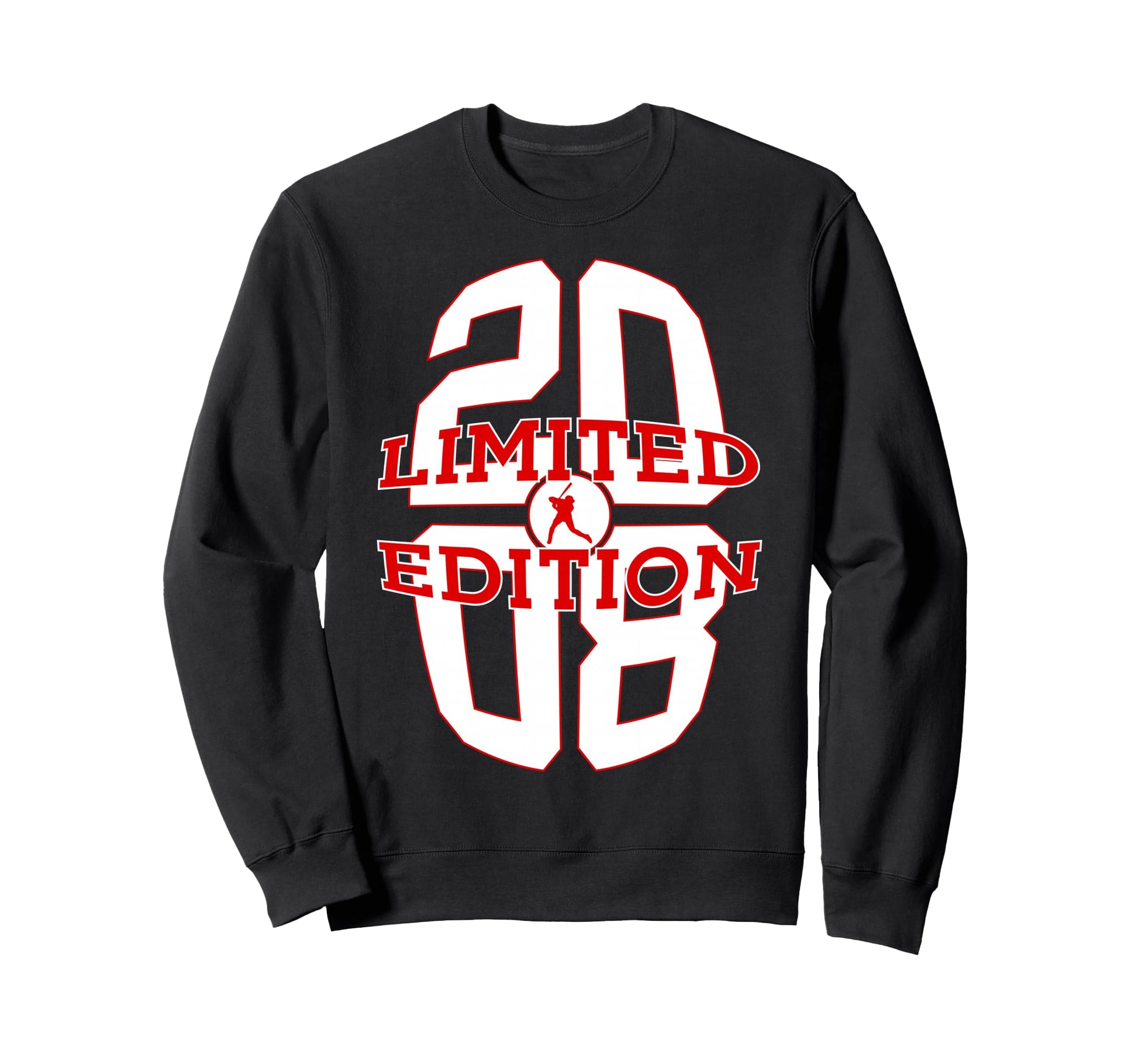 18 Years 2008 Baseball 18Th Birthday Sweatshirt - Graphic Print Men Women - T-Shirt, Sweatshirt, Hoodie