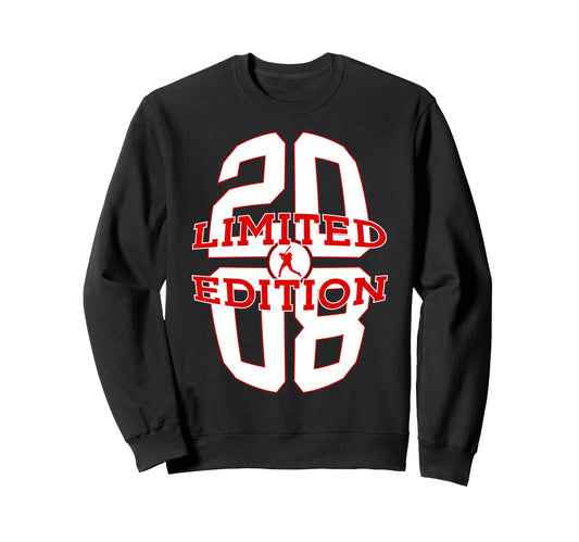 18 Years 2008 Baseball 18Th Birthday Sweatshirt - Graphic Print Men Women - T-Shirt, Sweatshirt, Hoodie