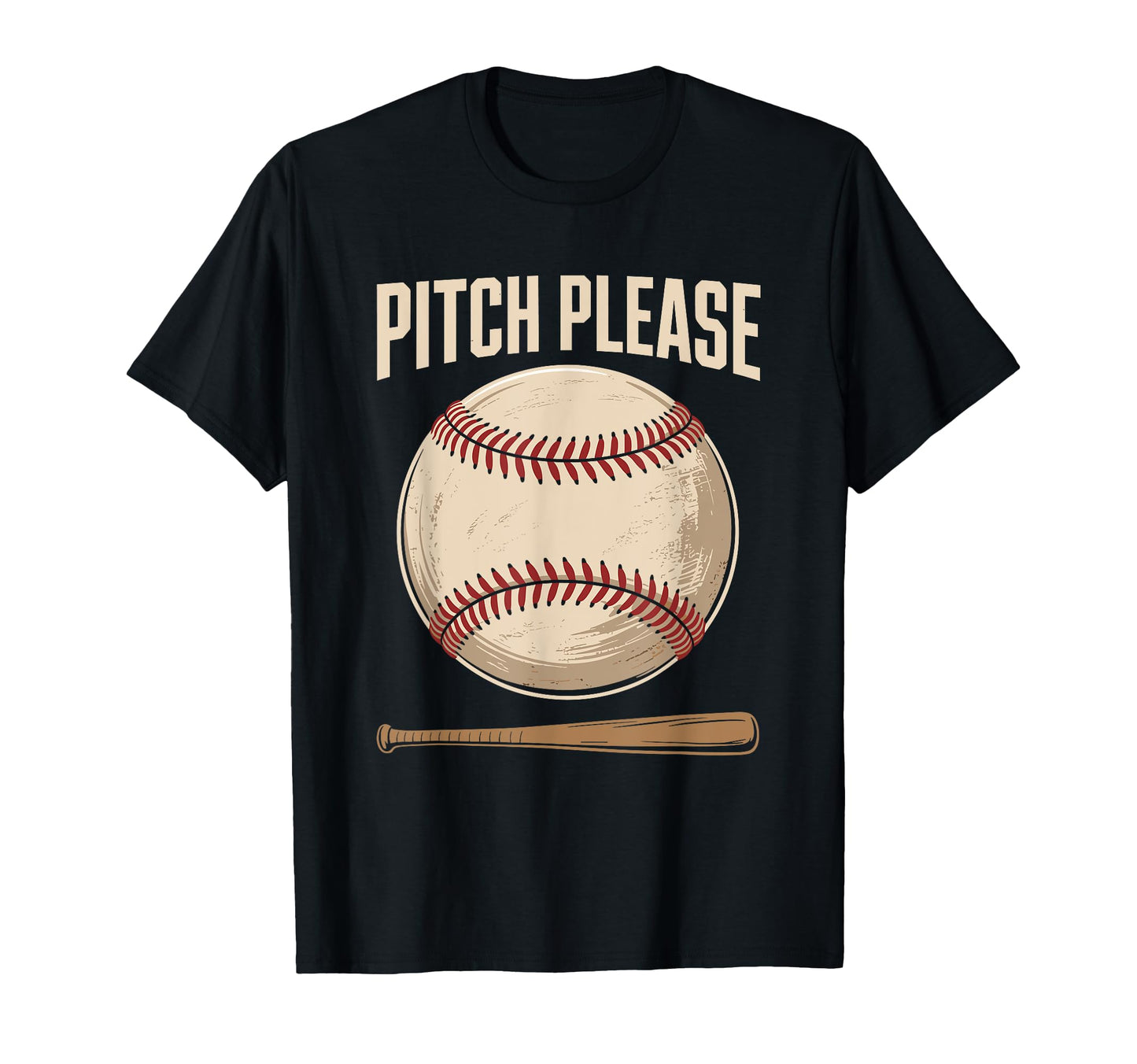 Pitch Please Baseball Lover Mom T-Shirt - Casual Everyday Wear Men Women - T-Shirt, Sweatshirt, Hoodie