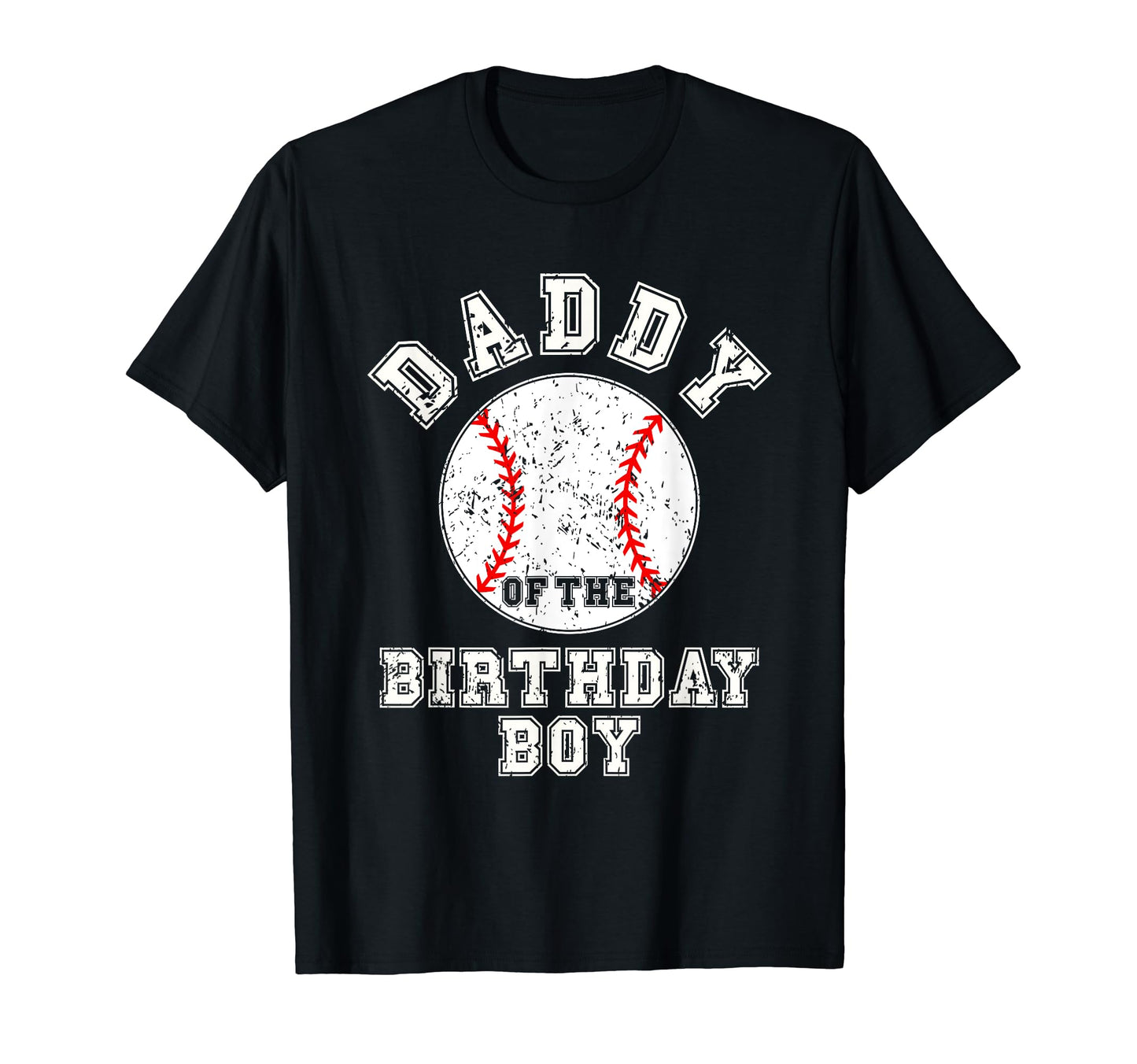 Daddy Birthday Matching Baseball T-Shirt - Custom Art Print Men Women - T-Shirt, Sweatshirt, Hoodie