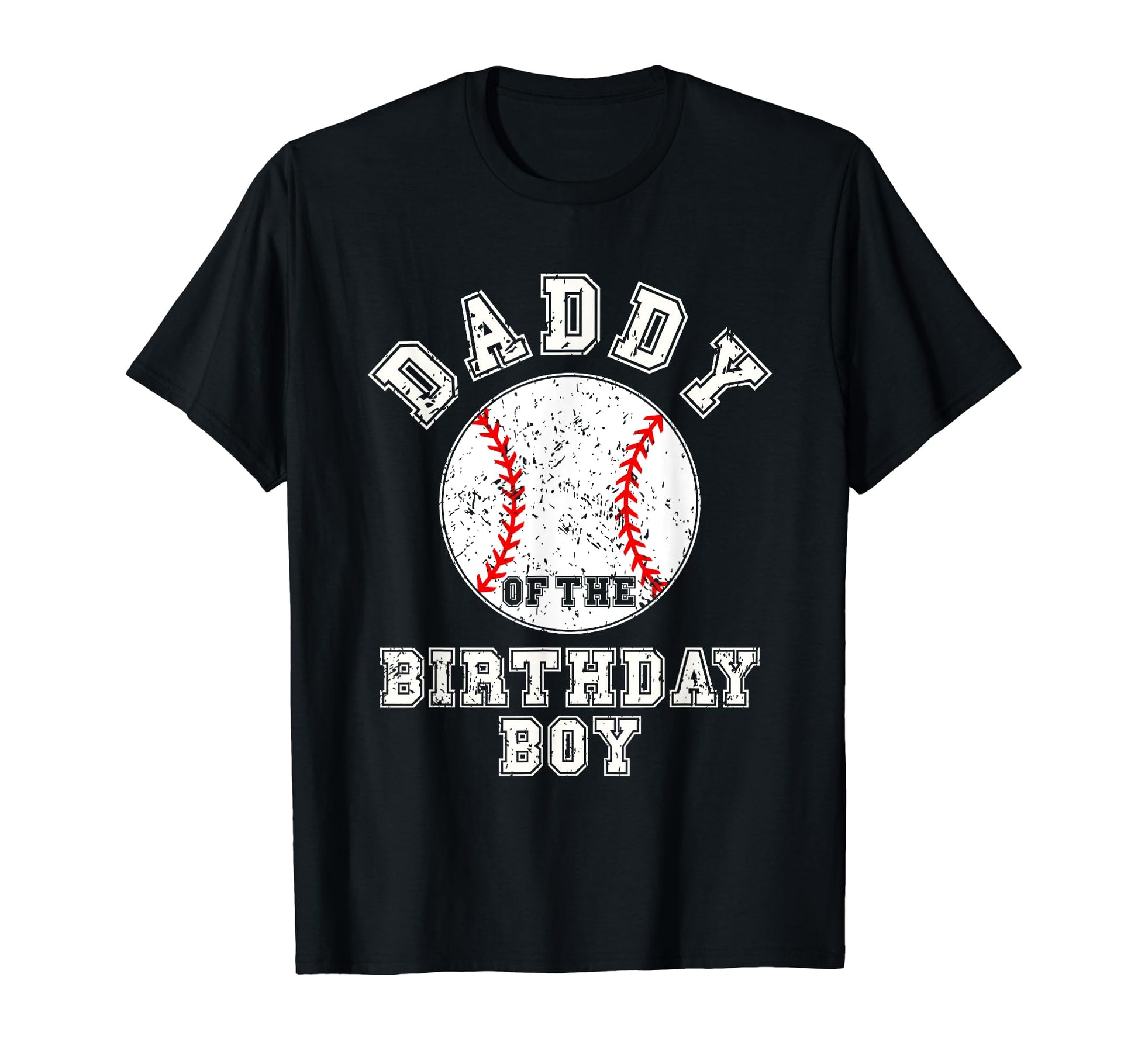 Daddy Birthday Matching Baseball T-Shirt - Custom Art Print Men Women - T-Shirt, Sweatshirt, Hoodie