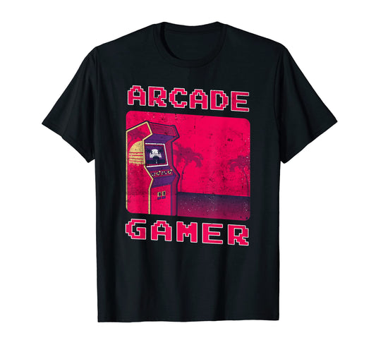 Arcade Gamer Gaming Game Over T-Shirt - Streetwear Style for Adults - T-Shirt, Sweatshirt, Hoodie