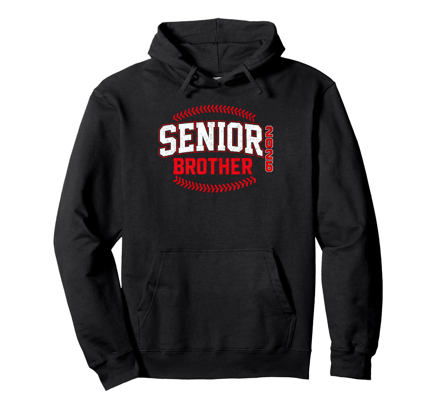 Senior Brother Class 2026 Graduation Hoodie - Streetwear Style Unisex - T-Shirt, Sweatshirt, Hoodie