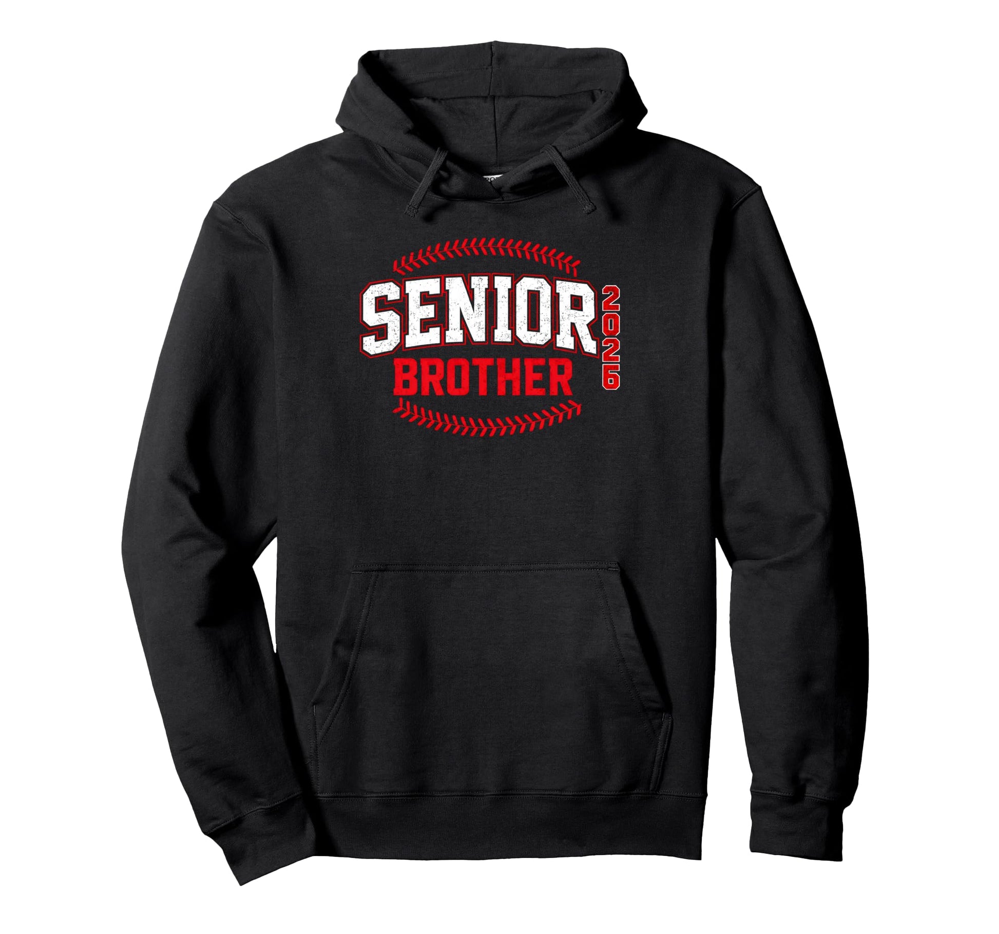 Senior Brother Class 2026 Graduation Hoodie - Streetwear Style Unisex - T-Shirt, Sweatshirt, Hoodie